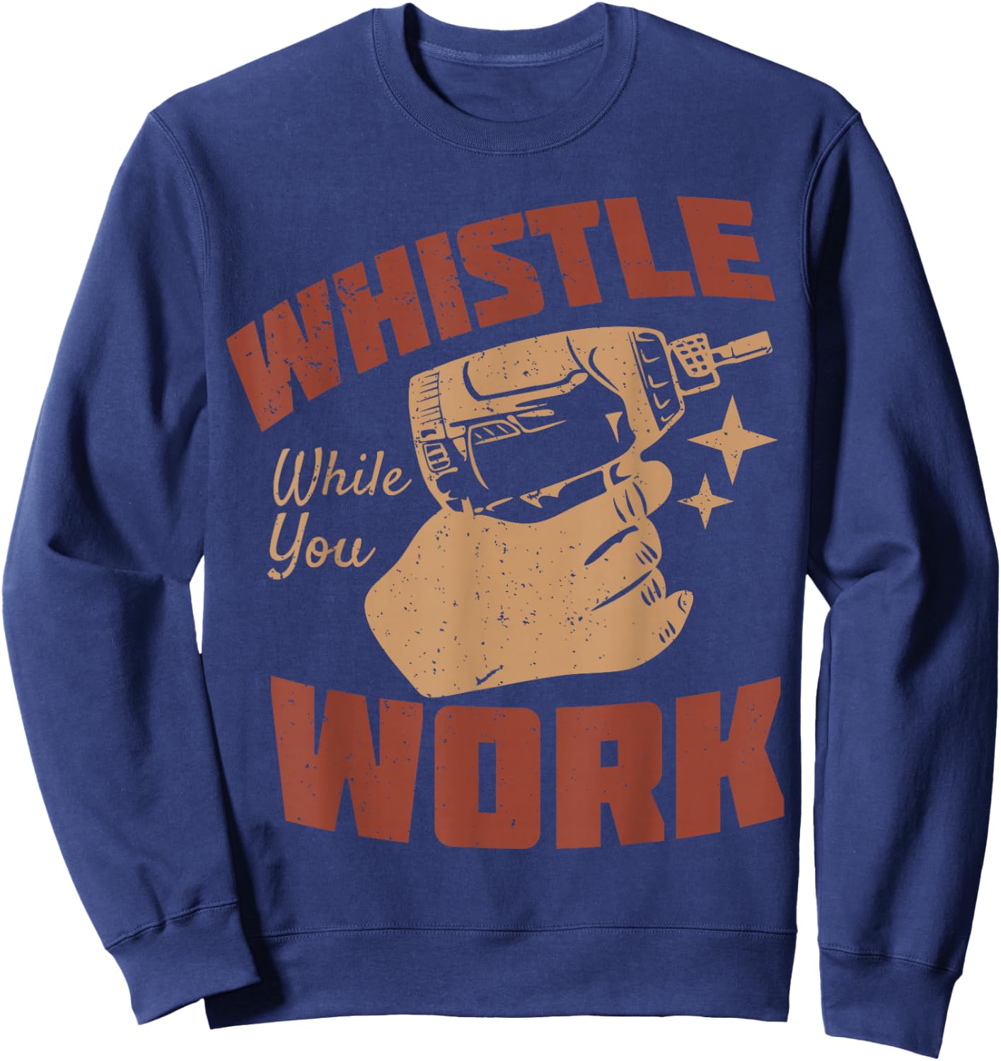 Whistle While You Work Sweatshirt - Sweatshirt | Navy