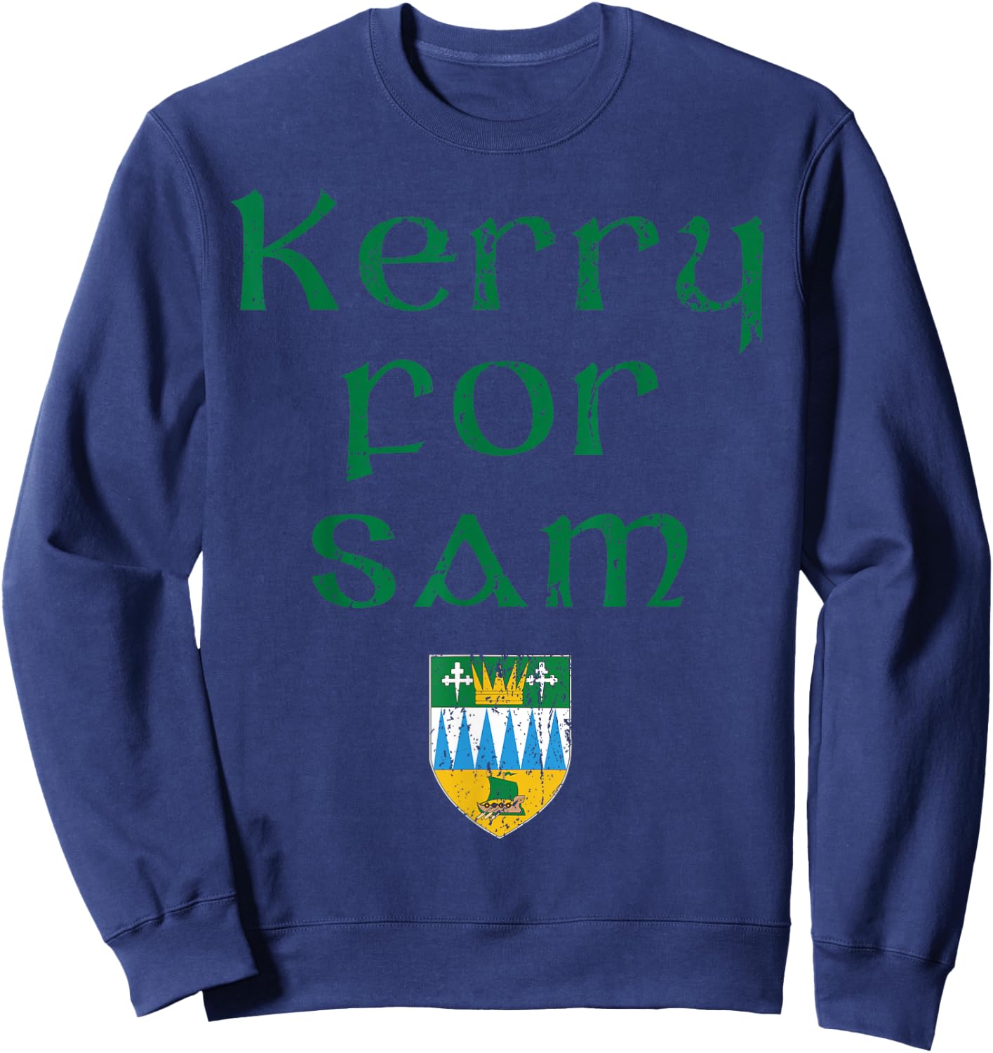 Kerry for Sam, All Ireland gaelic football Sweatshirt - Sweatshirt | Navy