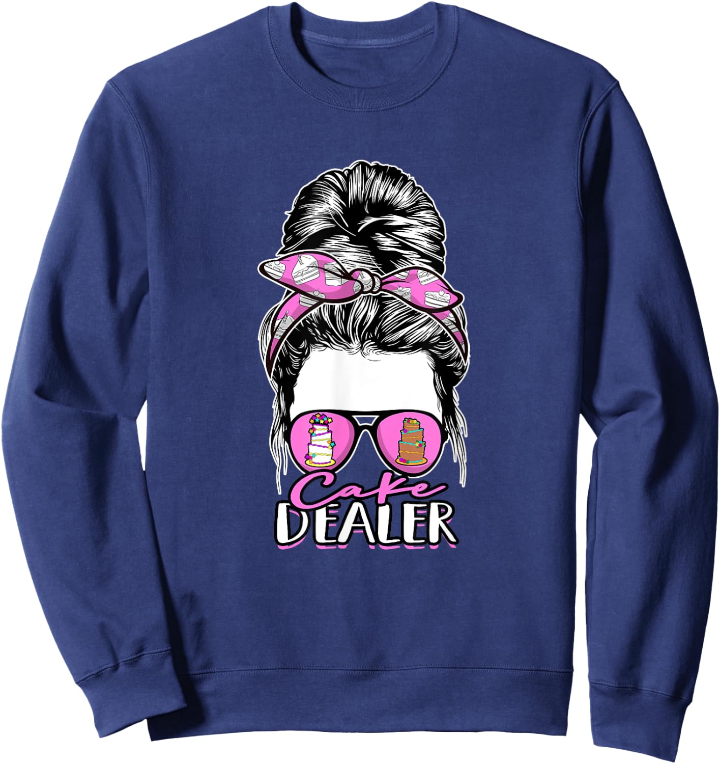 CAKE DEALER - Cake Sweatshirt - Sweatshirt | Navy