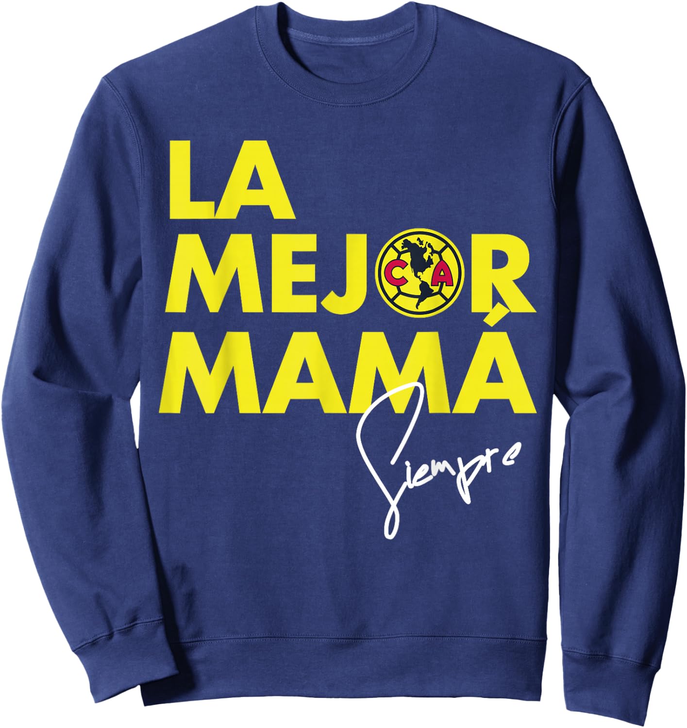 Club America - Score Big with Our Exclusive Collection Sweatshirt - Sweatshirt | Navy