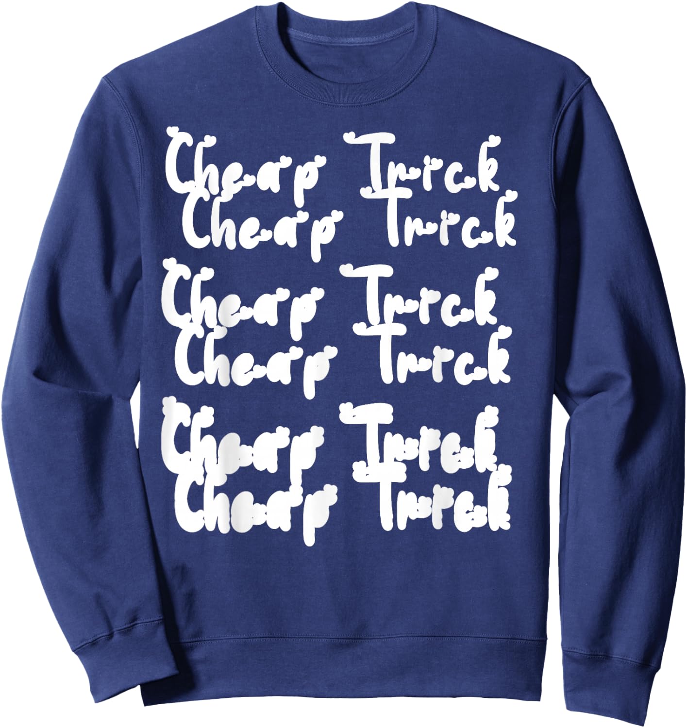 Cheap Tricks Art Rock Vintage Sweatshirt - Sweatshirt | Navy