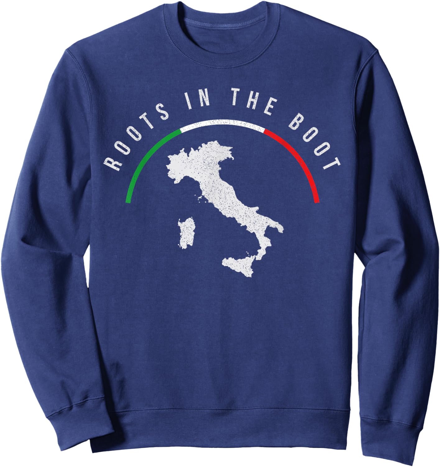 Italy Italian Flag Italy Men & Women Sweatshirt - Sweatshirt | Navy