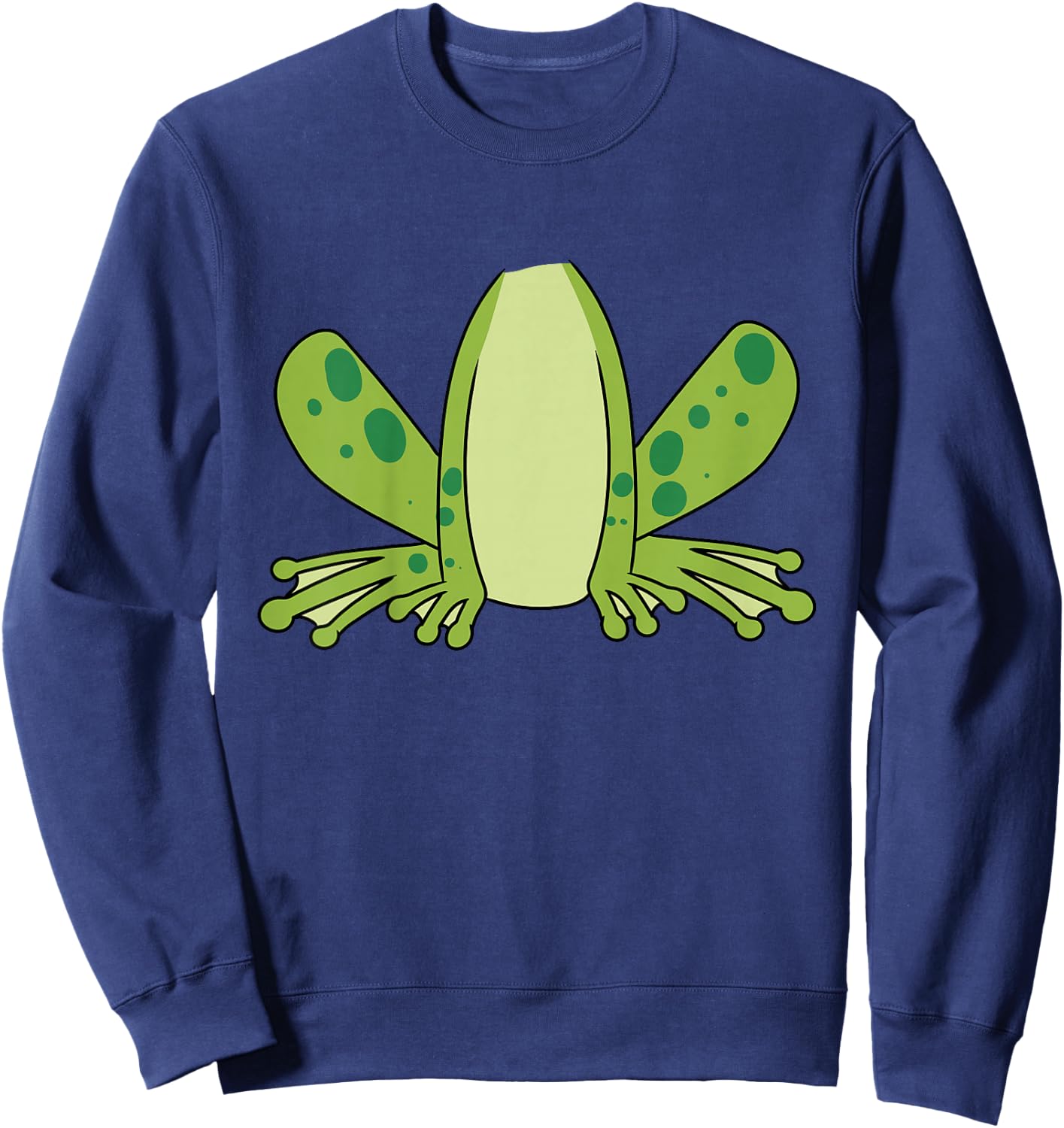 Kids Kids Easy Halloween Costume Idea - Frog Sweatshirt - Sweatshirt | Navy