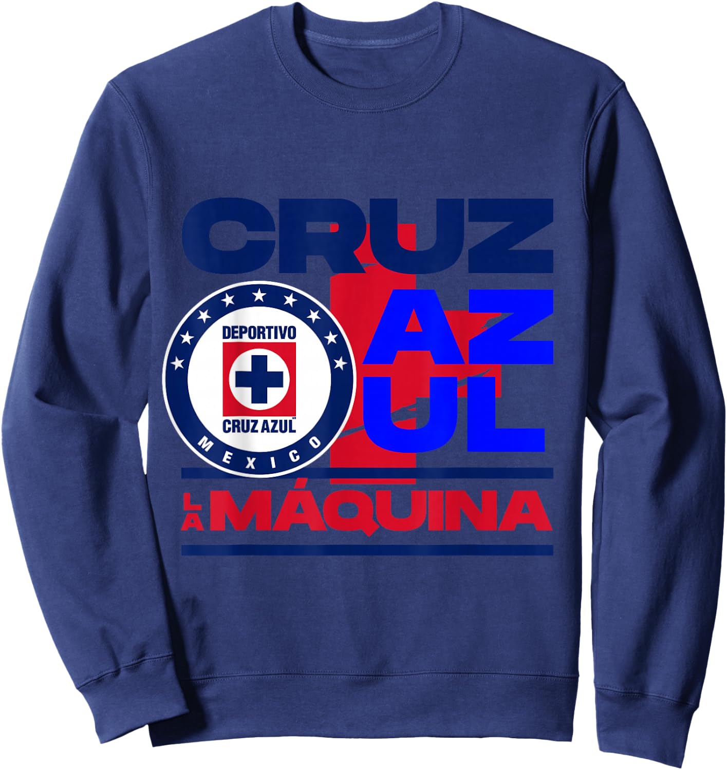 Cruz Azul - Score Big with Our Exclusive Collection Sweatshirt - Sweatshirt | Navy