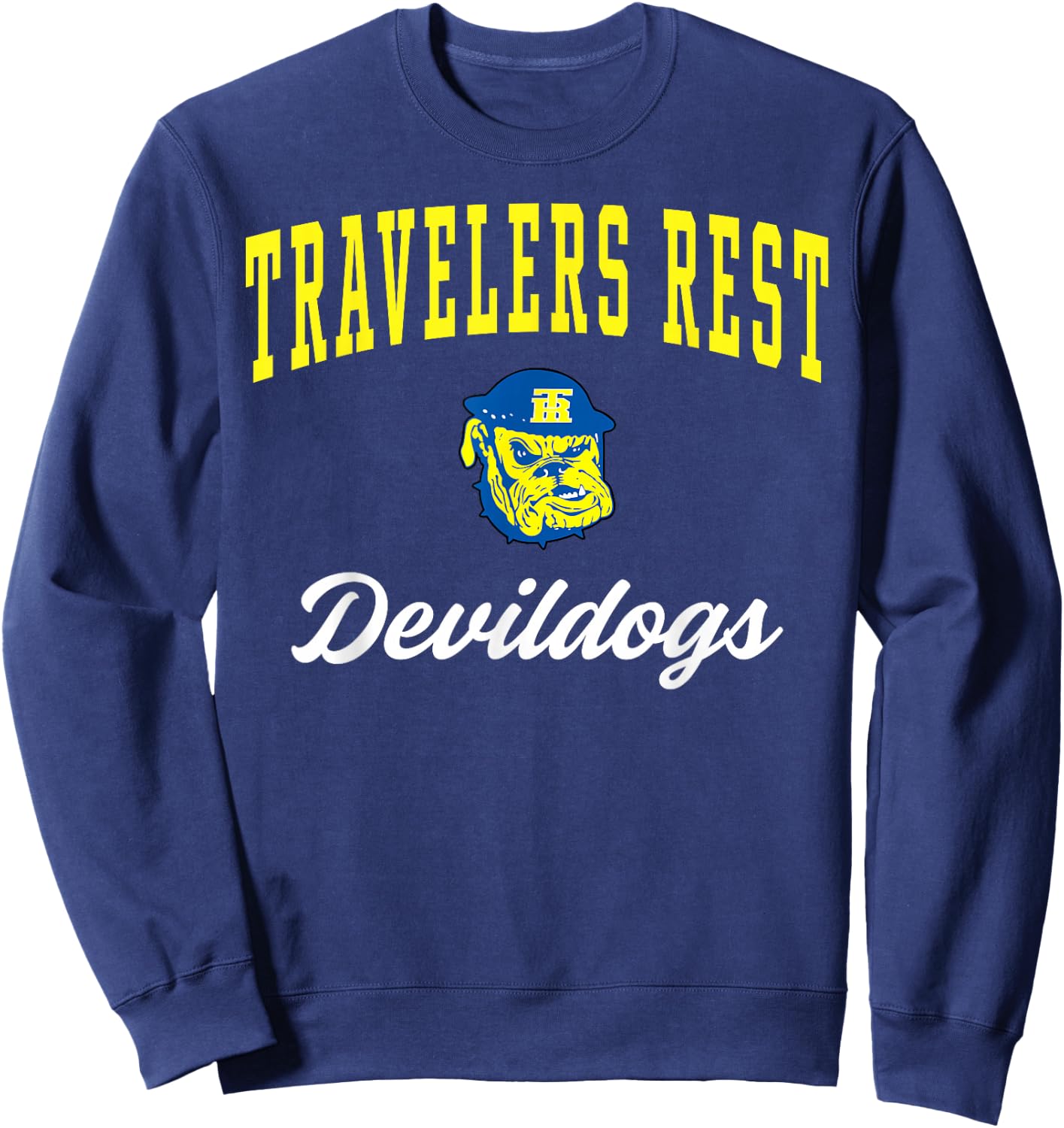 Travelers Rest High School Devildogs C3 Sweatshirt - Sweatshirt | Navy