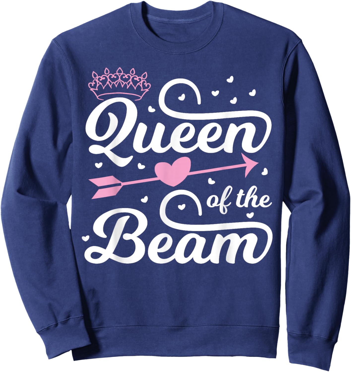 Gymnastics Outfit & Clothing - Gymnast Queen of the Beam Sweatshirt - Sweatshirt | Navy