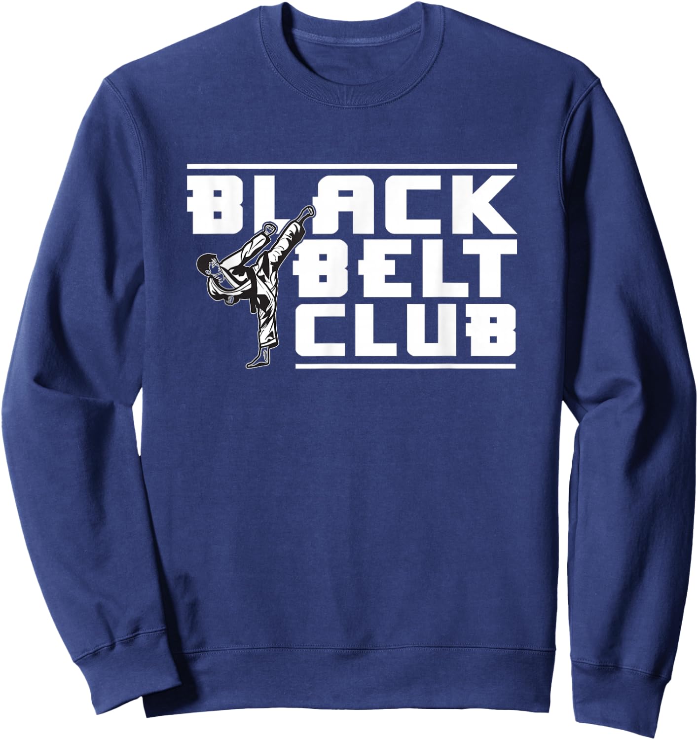 Black Belt Club - Karate Black Belt Sweatshirt - Sweatshirt | Navy