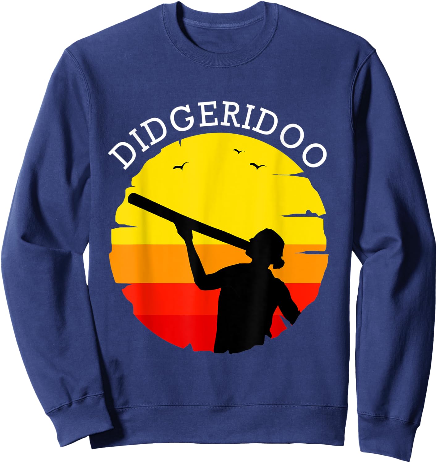 Didgeridoo Sweatshirt - Sweatshirt | Navy