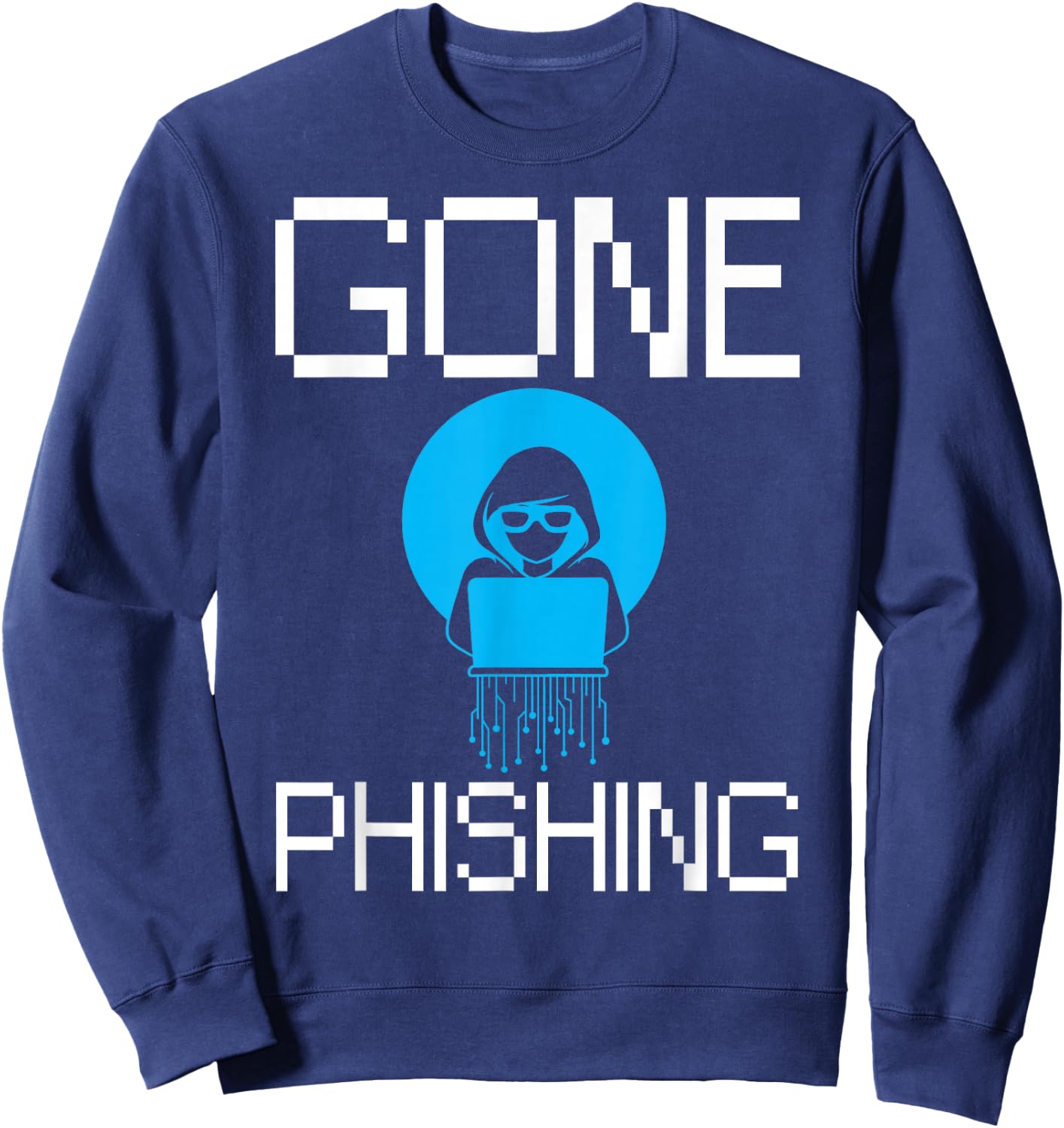 Ethical Hacker Certified Computer Hacking Password Sweatshirt - Sweatshirt | Navy