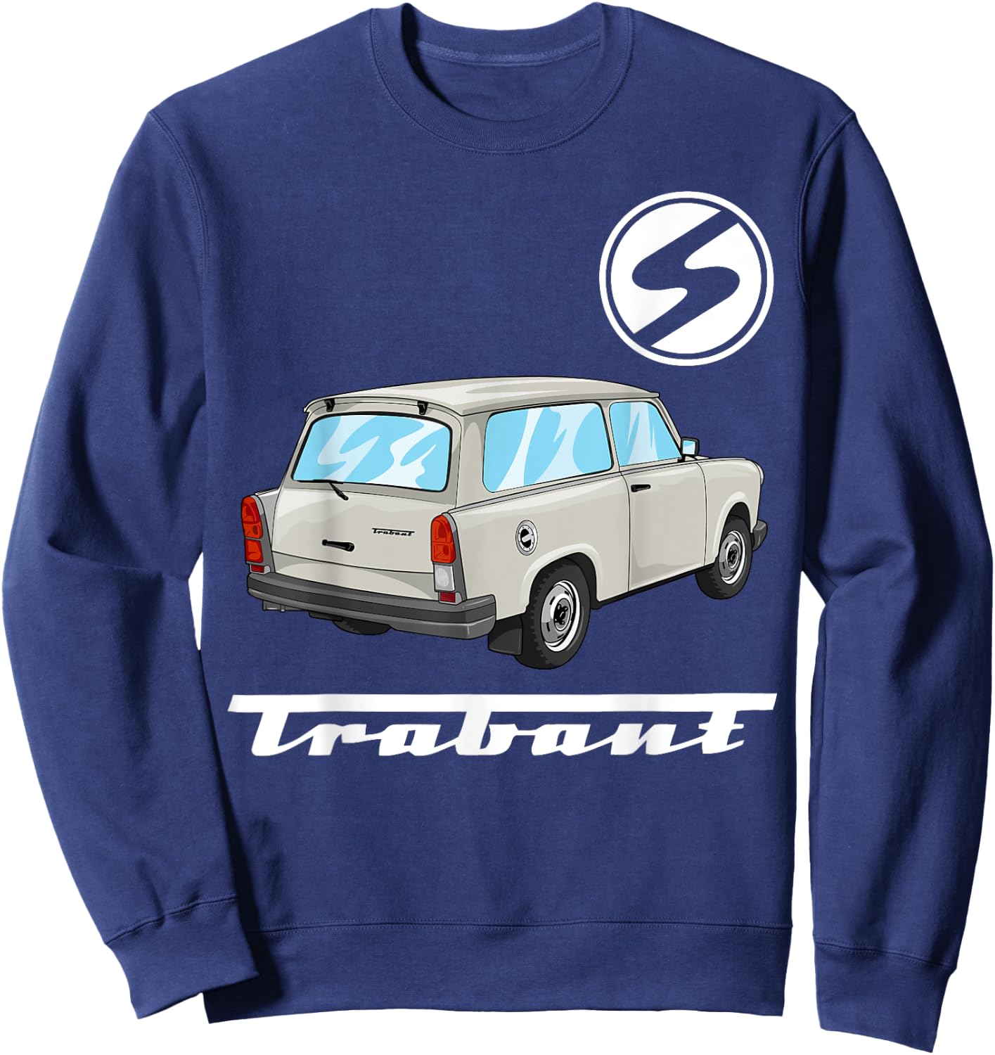 Trabant 1.1 Trabi 601 Trabant Pot DDR East Germany Sweatshirt - Sweatshirt | Navy