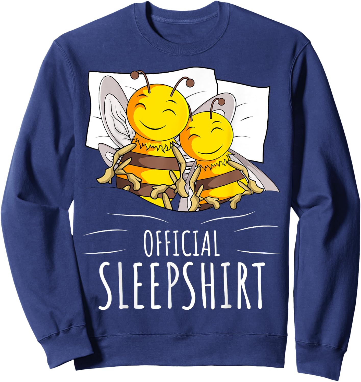 Bee Beekeeper Official Sleepshirt Sweatshirt - Sweatshirt | Navy