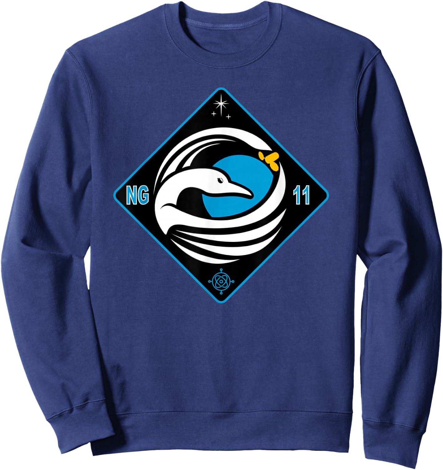 NASA insignia Northrop Grumman NG-11 Cygnus Resupply Flight Sweatshirt - Sweatshirt | Navy
