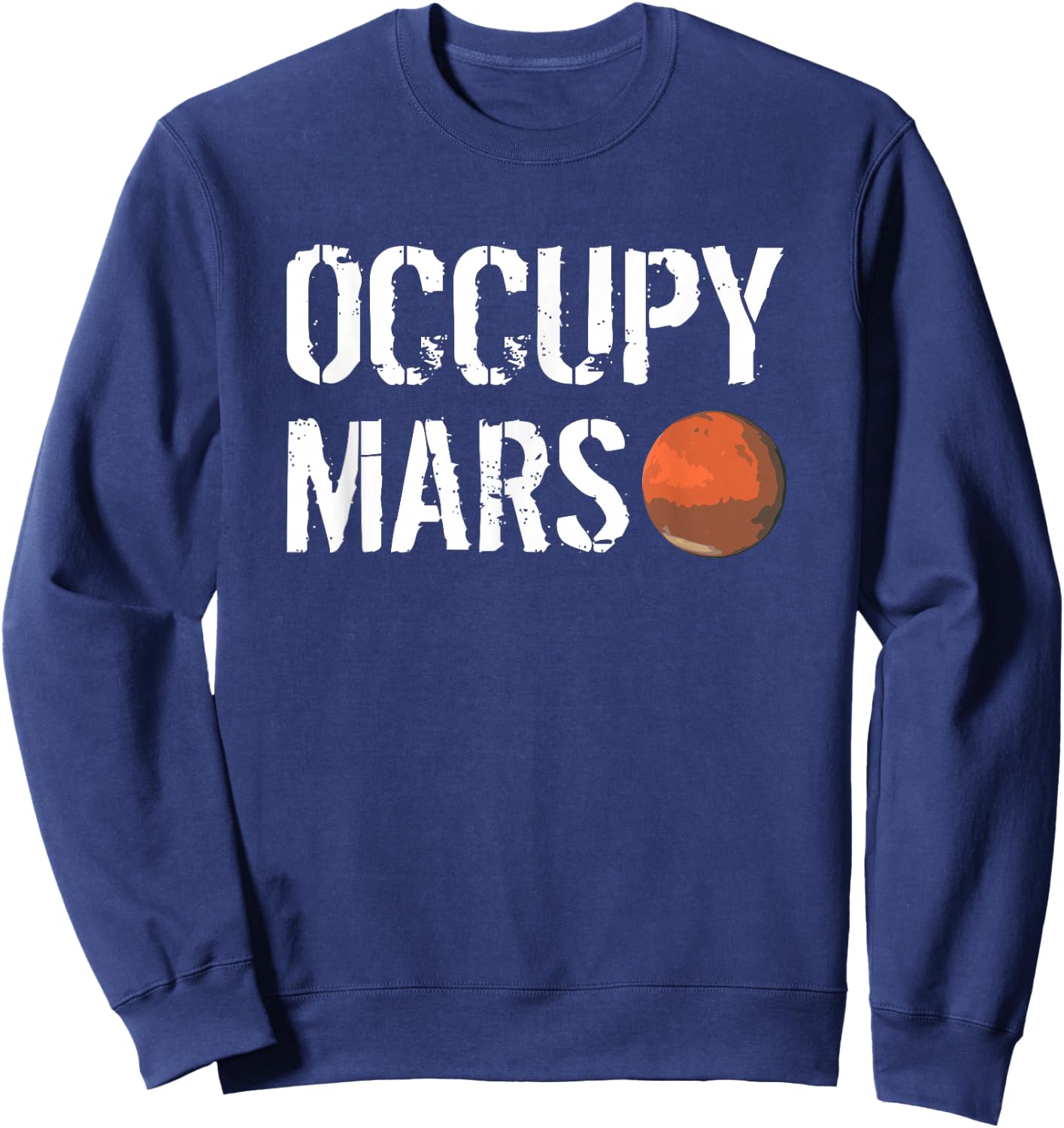 Occupy Mars Space Explorer Sweatshirt - Sweatshirt | Navy