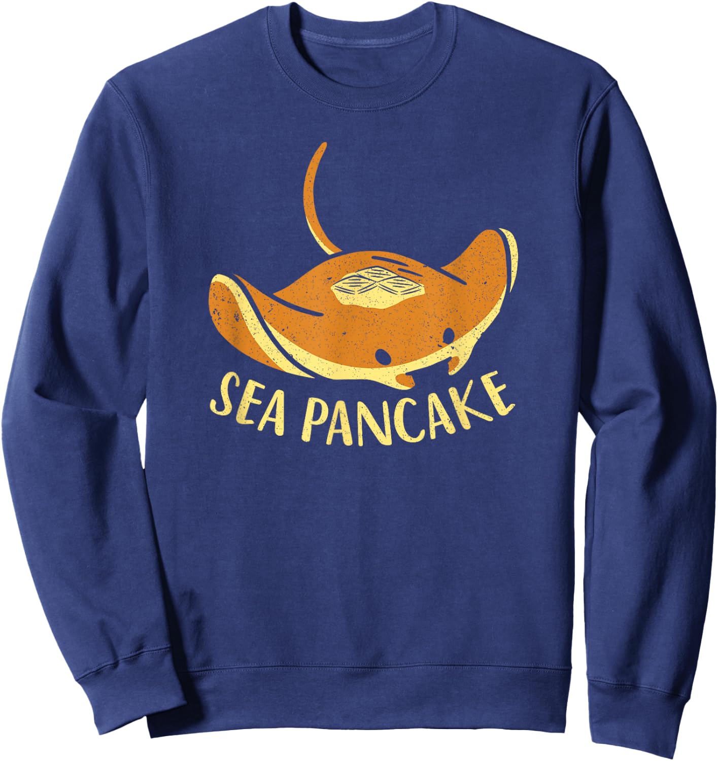 Manta Rays Sea Pancake Stingray Sweatshirt - Sweatshirt | Navy