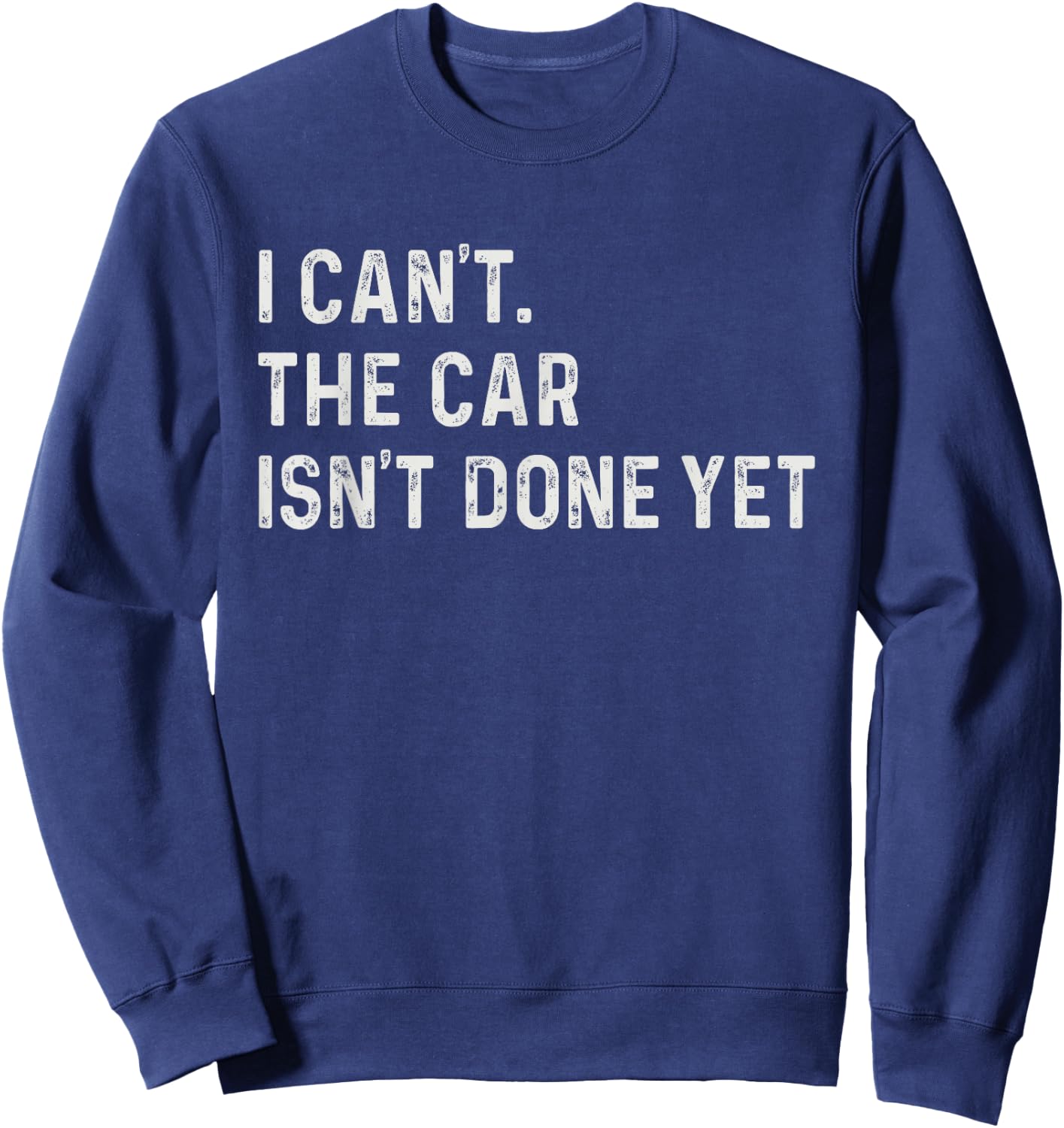 Auto Mechanic Car Repair Automotive Repair Funny Mechanic Sweatshirt - Sweatshirt | Navy
