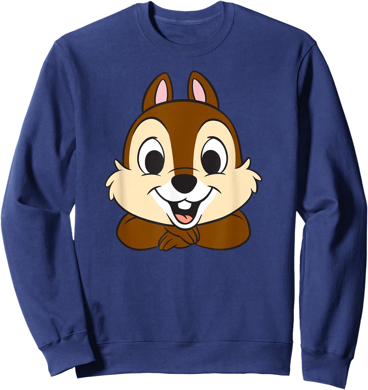 Chip 'N Dale Rescue Rangers - Chip Chipmunk Sweatshirt - Sweatshirt | Navy