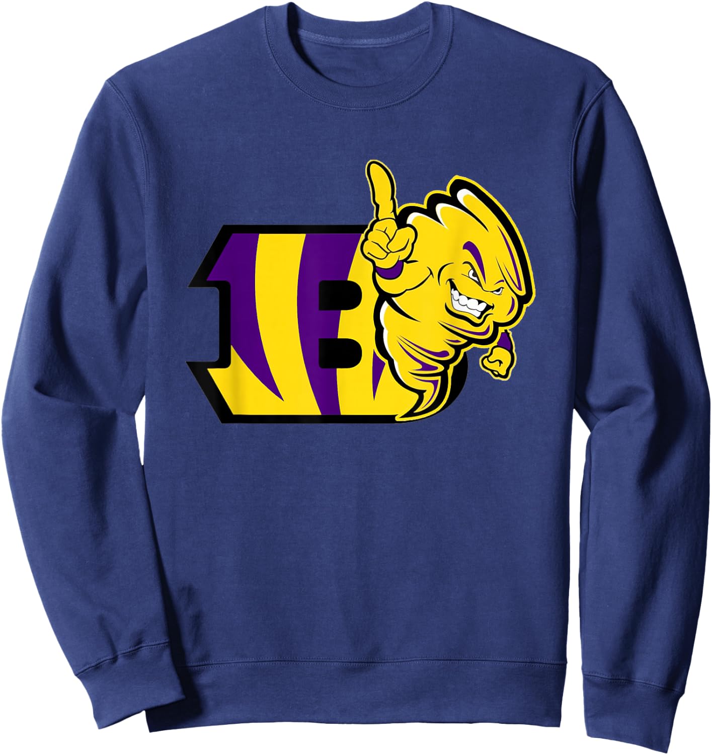 Galveston Ball High School Mascot Alumni Clothing & Apparel Sweatshirt - Sweatshirt | Navy
