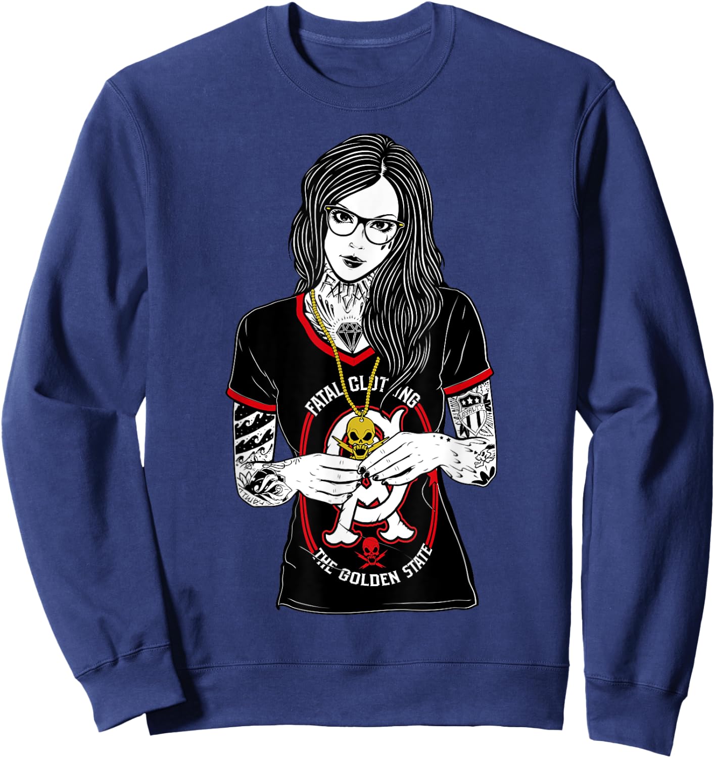 Goldie Sweatshirt - Sweatshirt | Navy