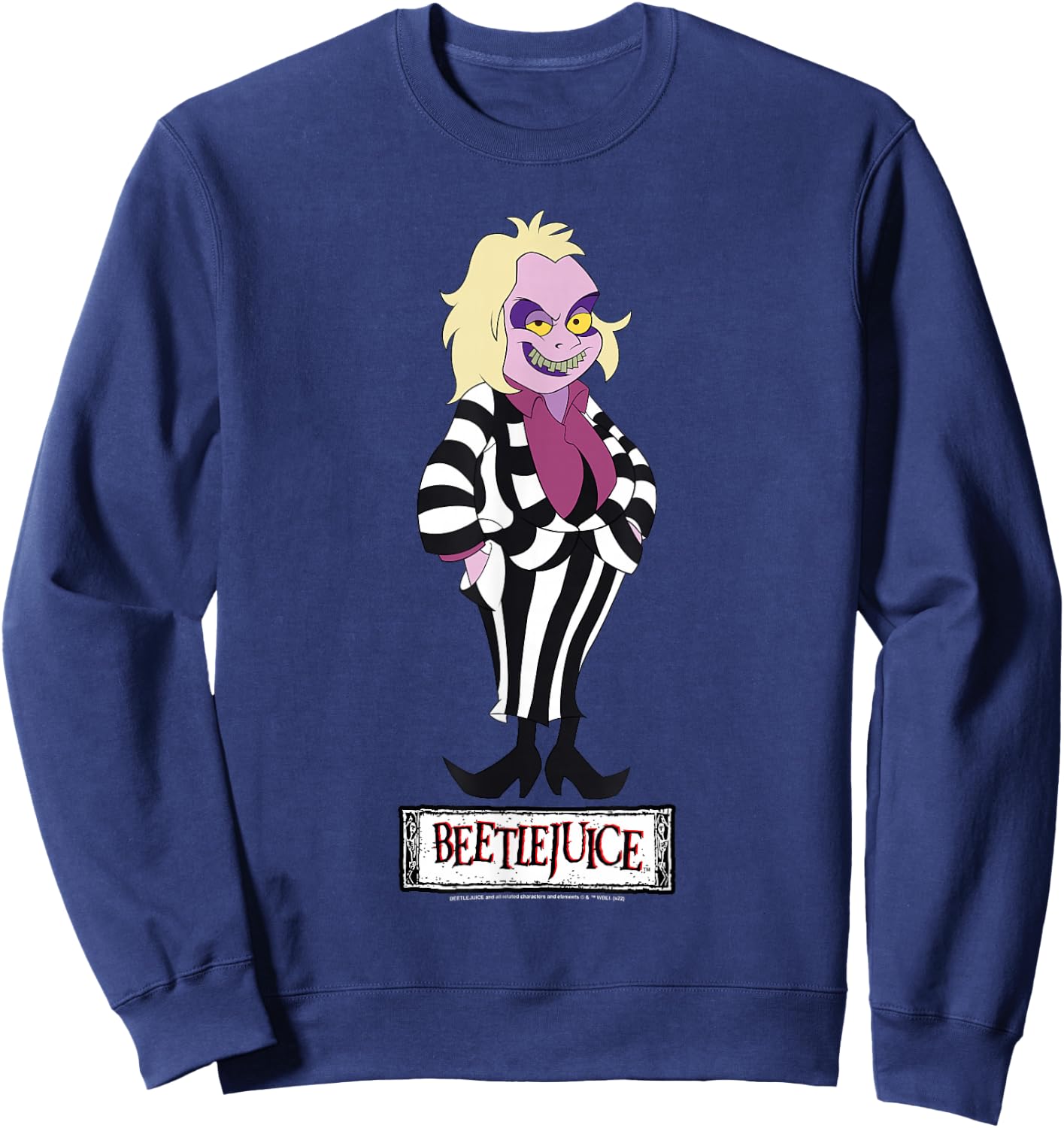 Beetlejuice, Beetlejuice! Sweatshirt - Sweatshirt | Navy
