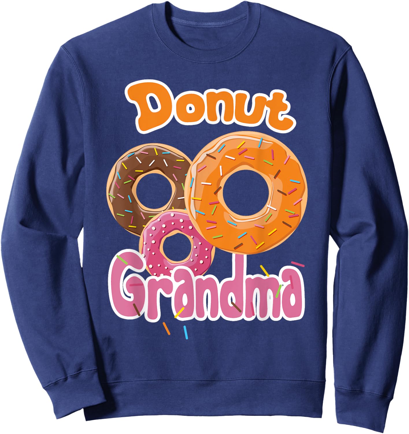 Donut Grandma shirt Sweatshirt - Sweatshirt | Navy