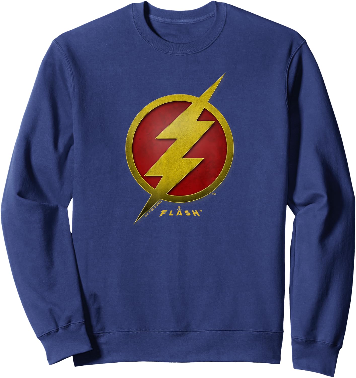 The Flash Movie Flash icon Sweatshirt - Sweatshirt | Navy