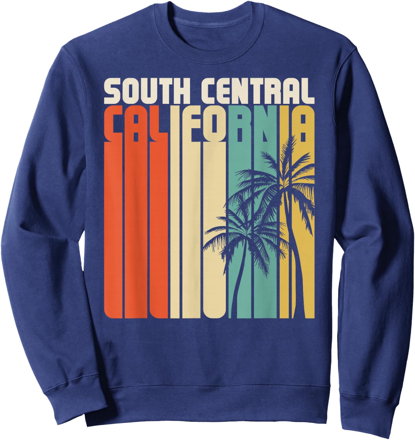 South Central Los Angeles Street LA Slauson Crenshaw 323 LA Sweatshirt - Sweatshirt | Navy