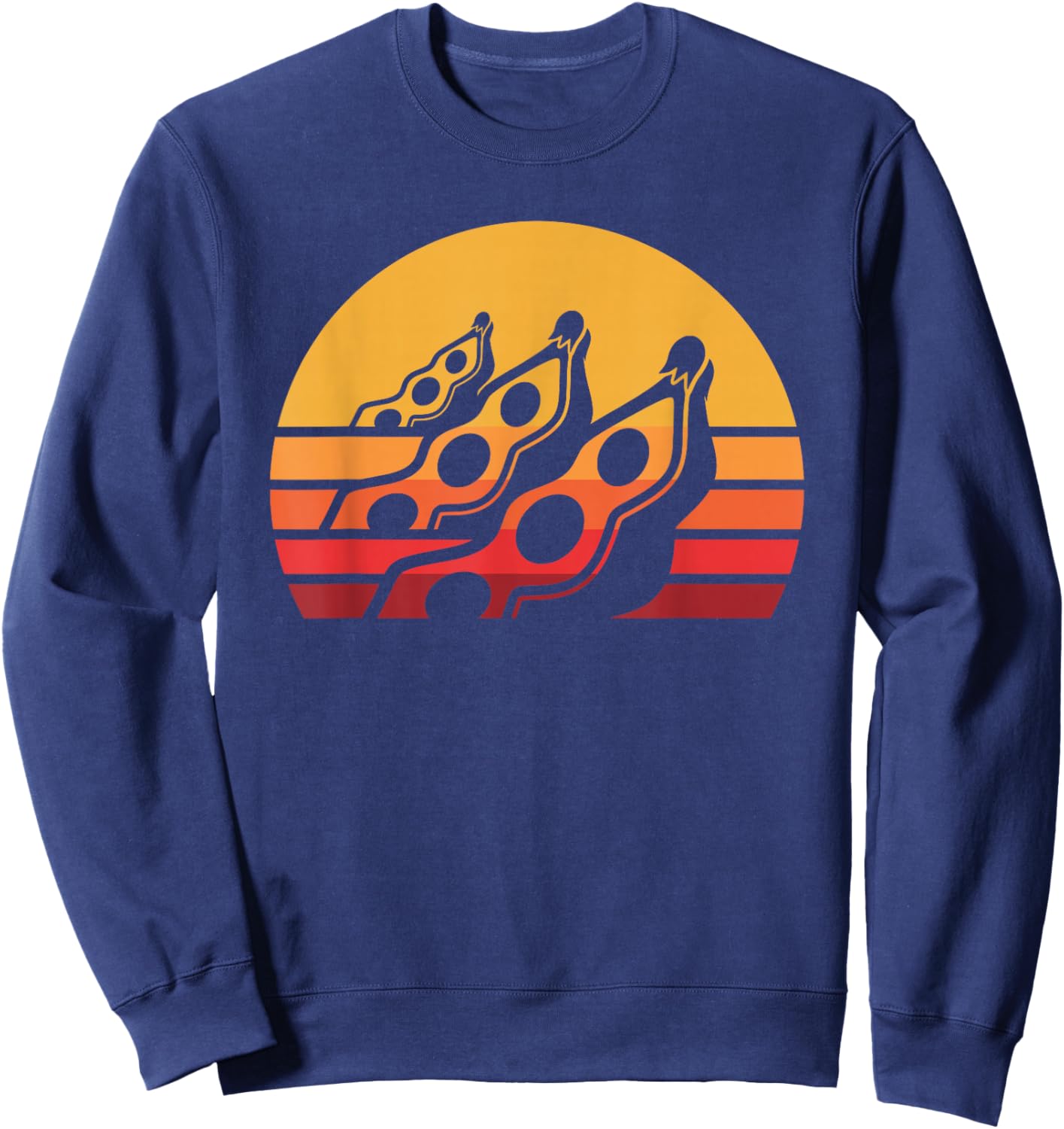 Retro Soybean Farming Vintage Soy Bean Crop Farmer Sweatshirt - Sweatshirt | Navy