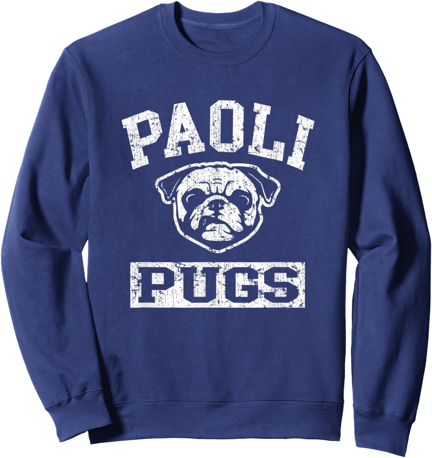 Paoli Pugs Vintage Sweatshirt - Sweatshirt | Navy