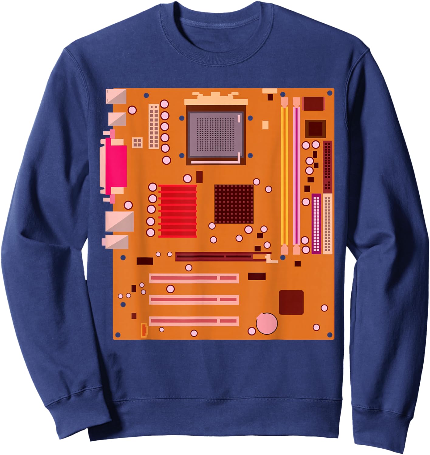 Electronics for devices and systems, circuit boards, soldering Sweatshirt - Sweatshirt | Navy