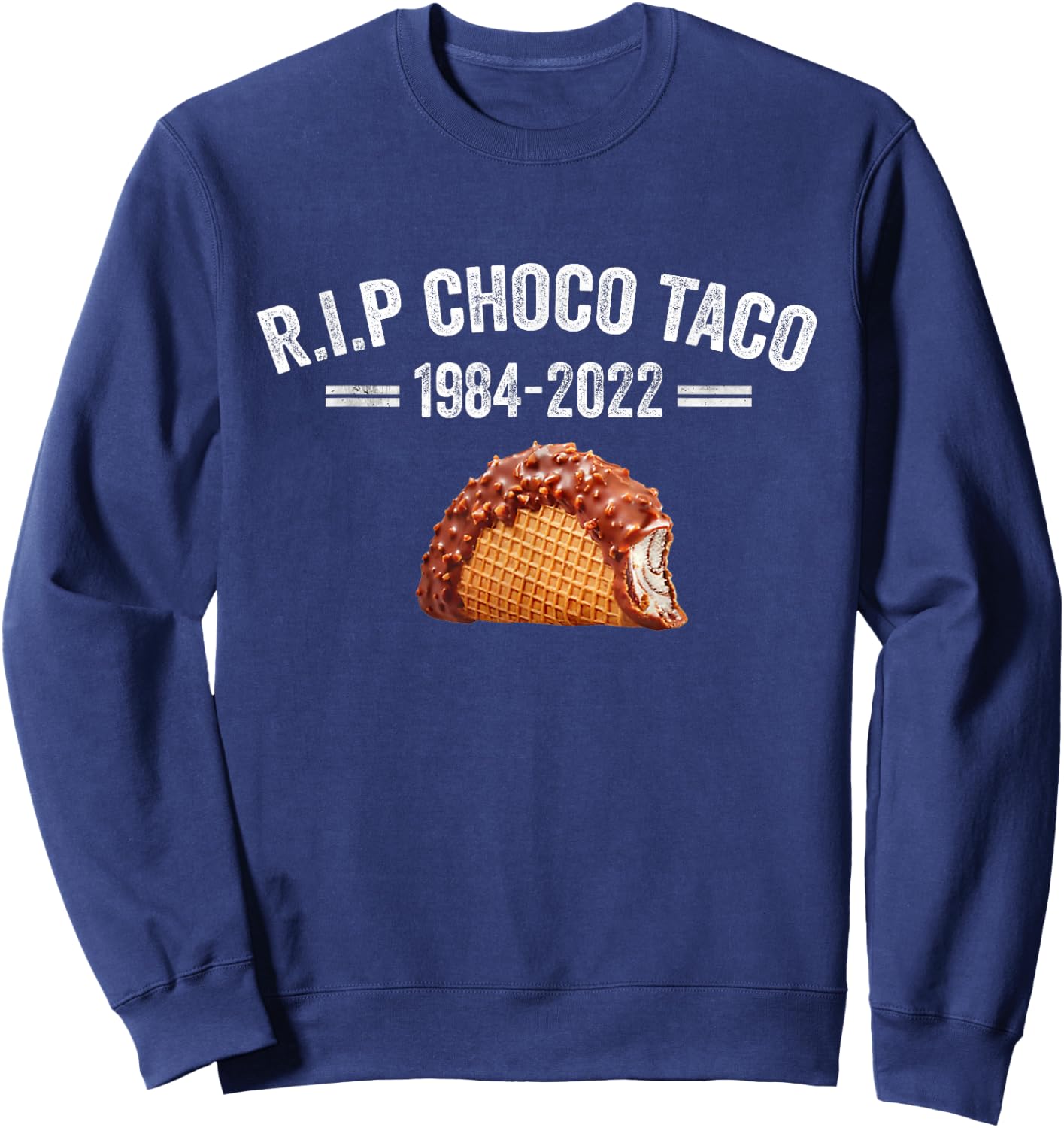 Goodbye Choco Taco Sweatshirt - Sweatshirt | Navy