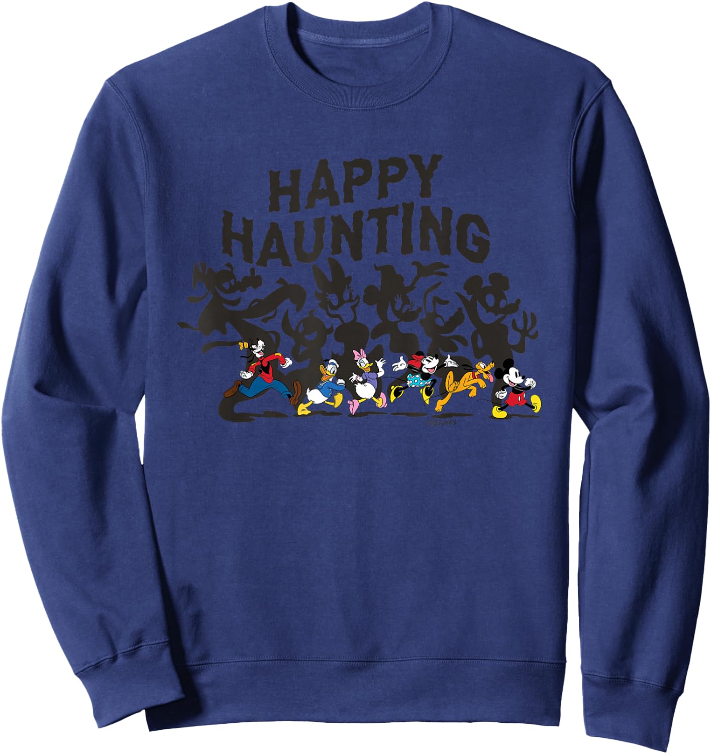 Halloween Mickey and Friends - Happy Haunting Sweatshirt - Sweatshirt | Navy