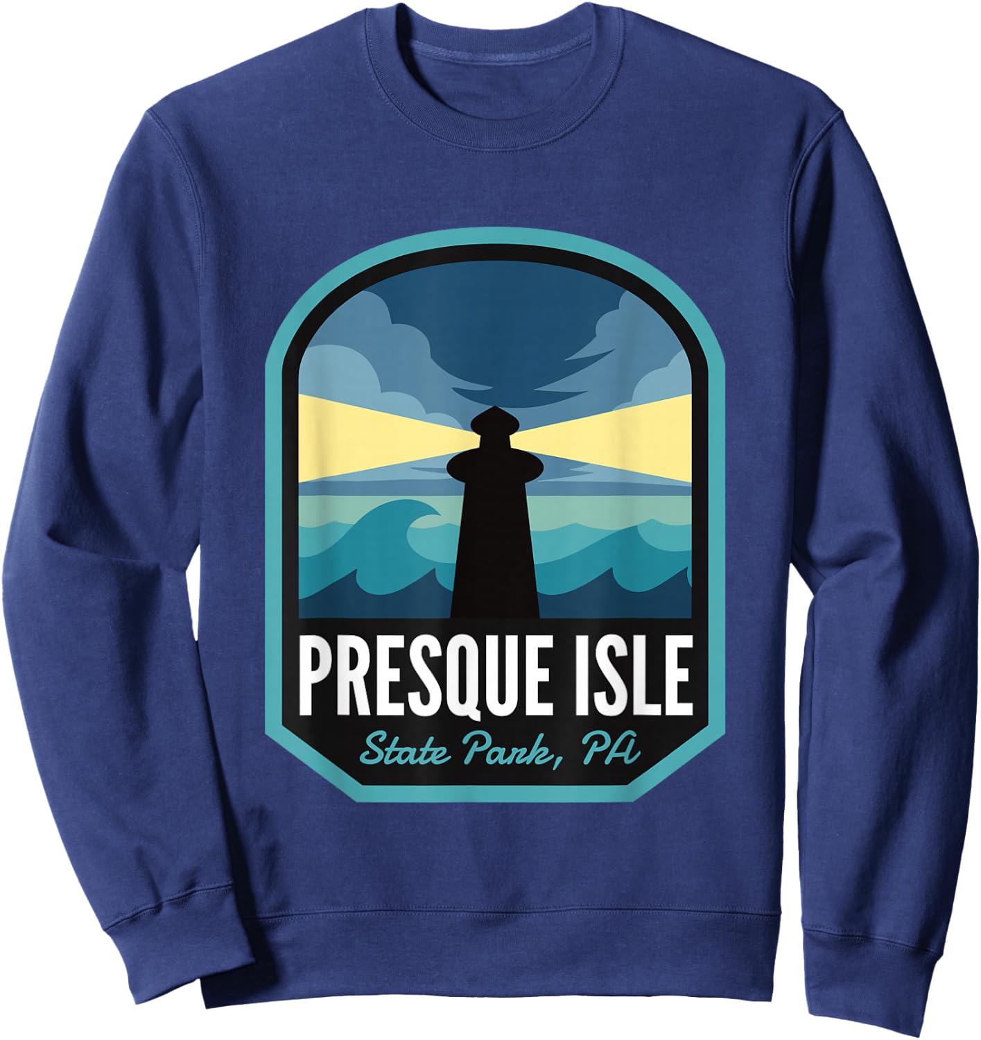 Presque Isle State Park Pennsylvania Sweatshirt - Sweatshirt | Navy