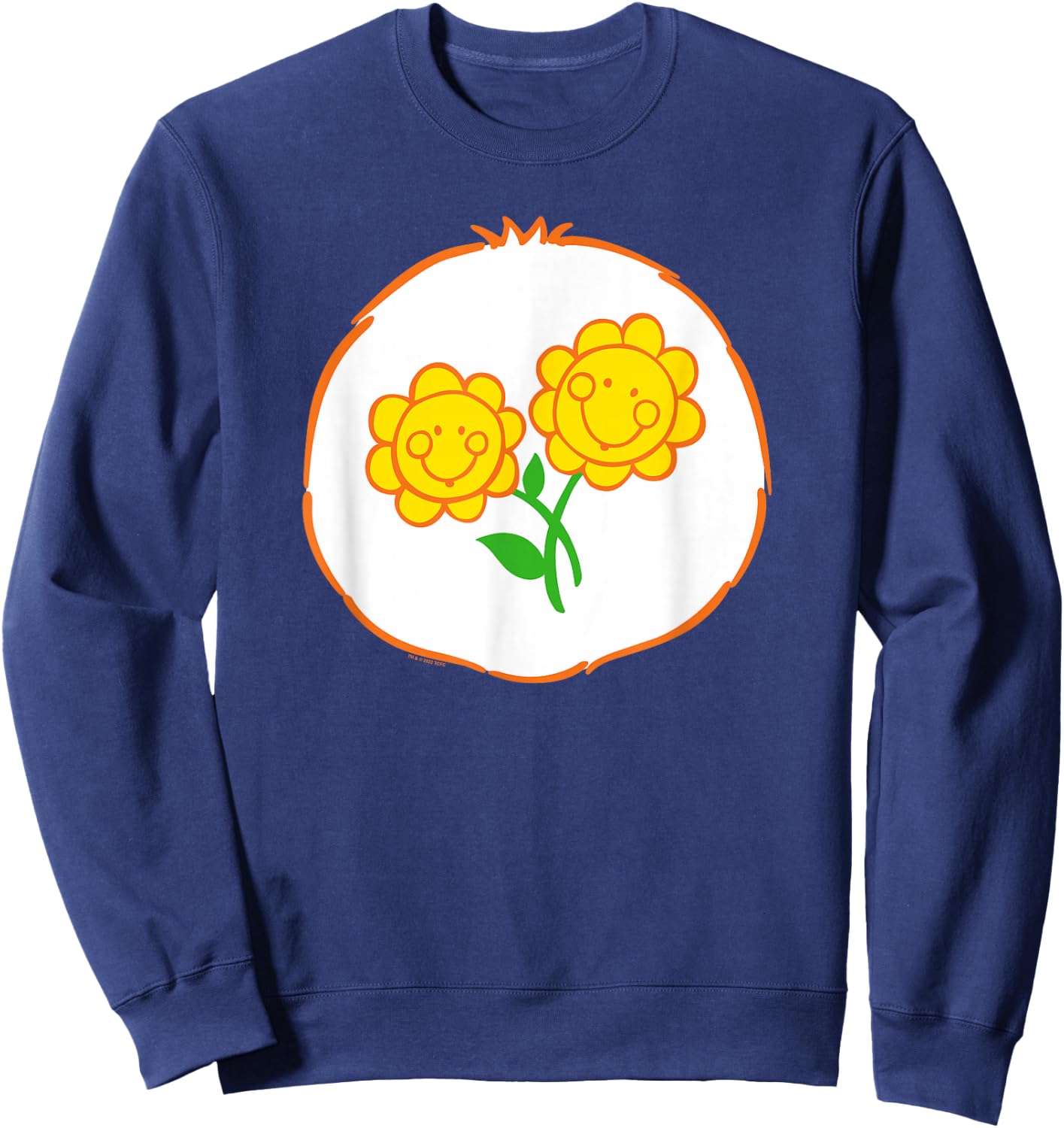 Care Bears Halloween Friend Bear Floral Badge Costume Sweatshirt - Sweatshirt | Navy