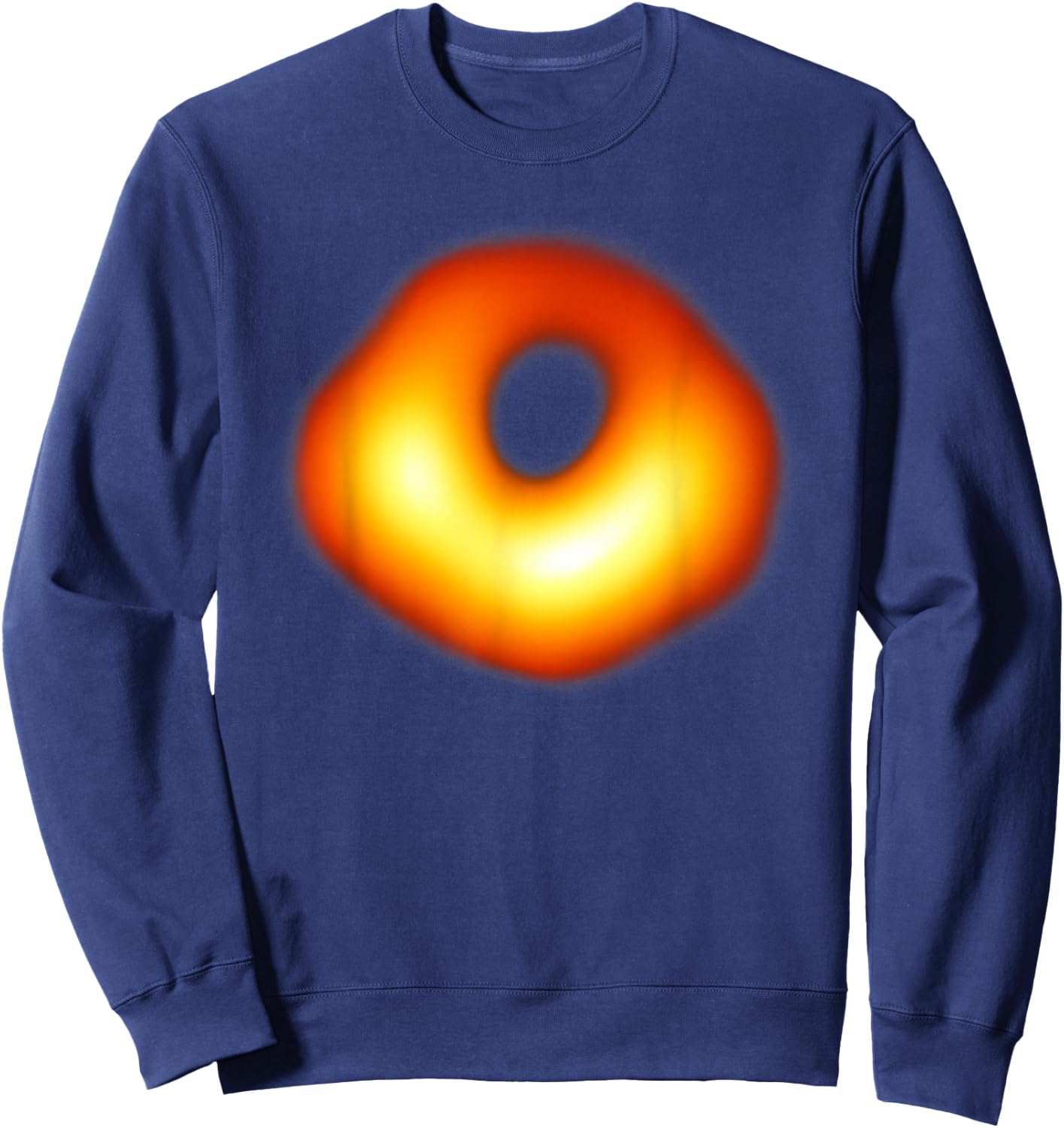World's First Black Hole Photo Sweatshirt - Sweatshirt | Navy
