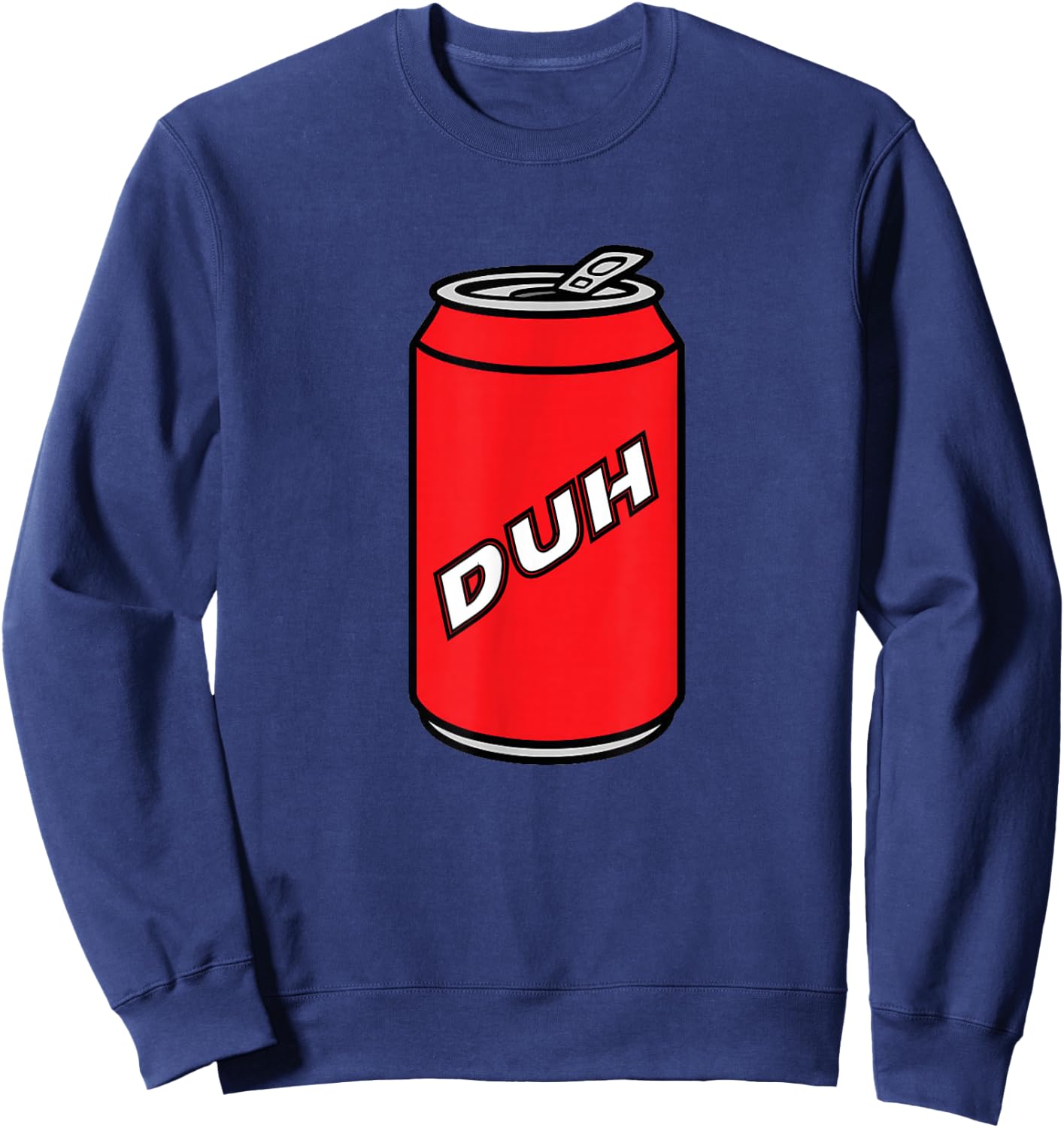 SanStar eMedia Can of Duh | Canada Sweatshirt - Sweatshirt | Navy
