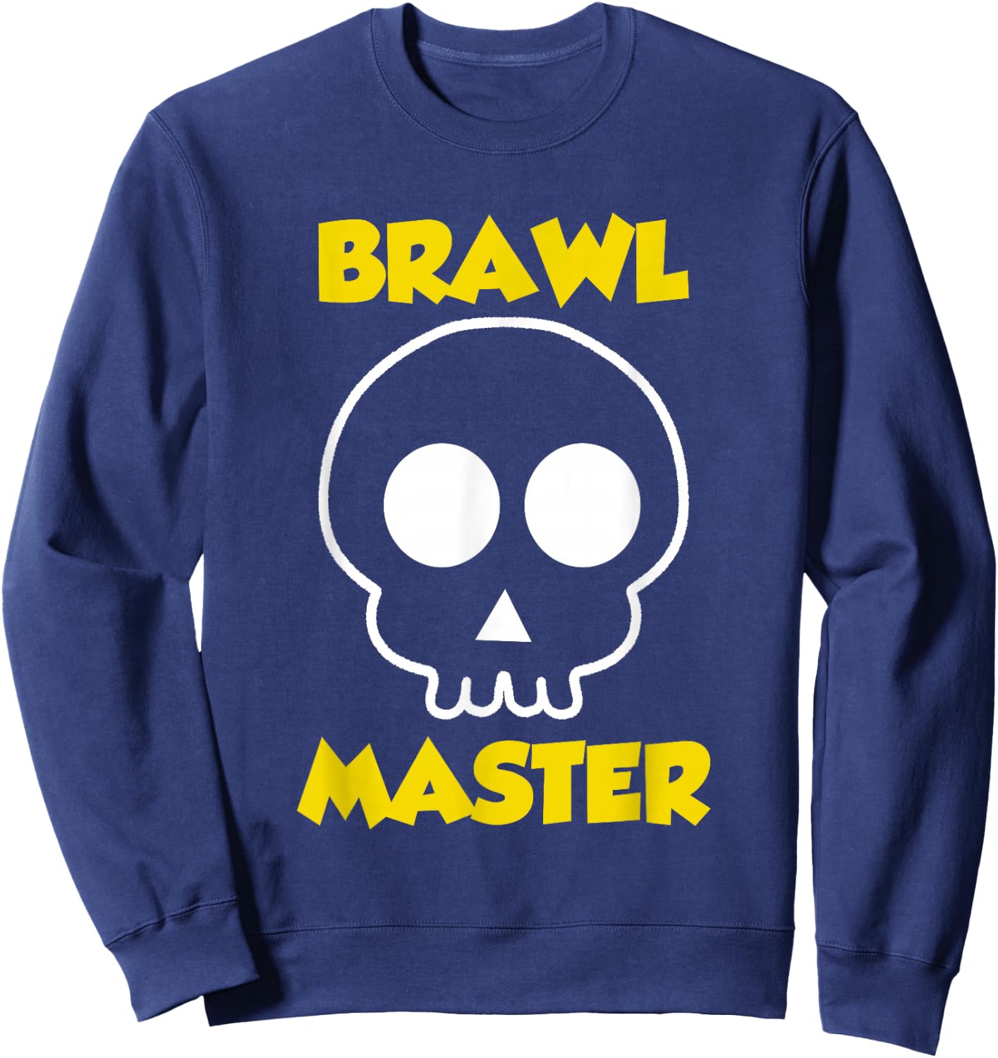 Brawl Master Gaming T | Funny Gamer Sweatshirt - Sweatshirt | Navy
