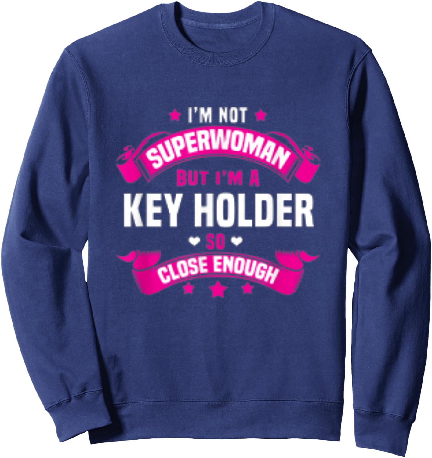 Key Holder Sweatshirt - Sweatshirt | Navy