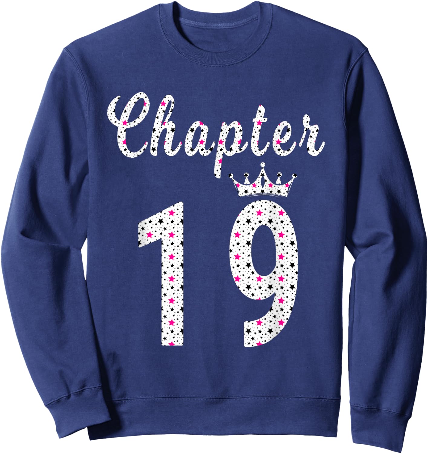 19th Birthday Sweatshirt - Sweatshirt | Navy