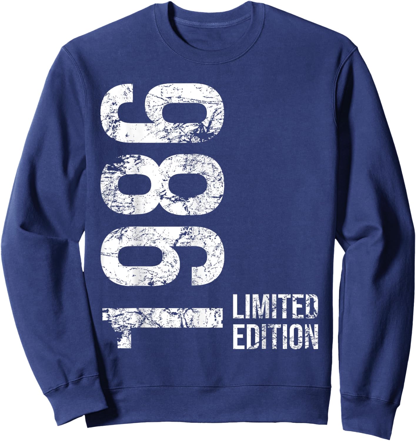 39th Birthday 39 Years Old Man Woman Vintage 1986 Sweatshirt - Sweatshirt | Navy