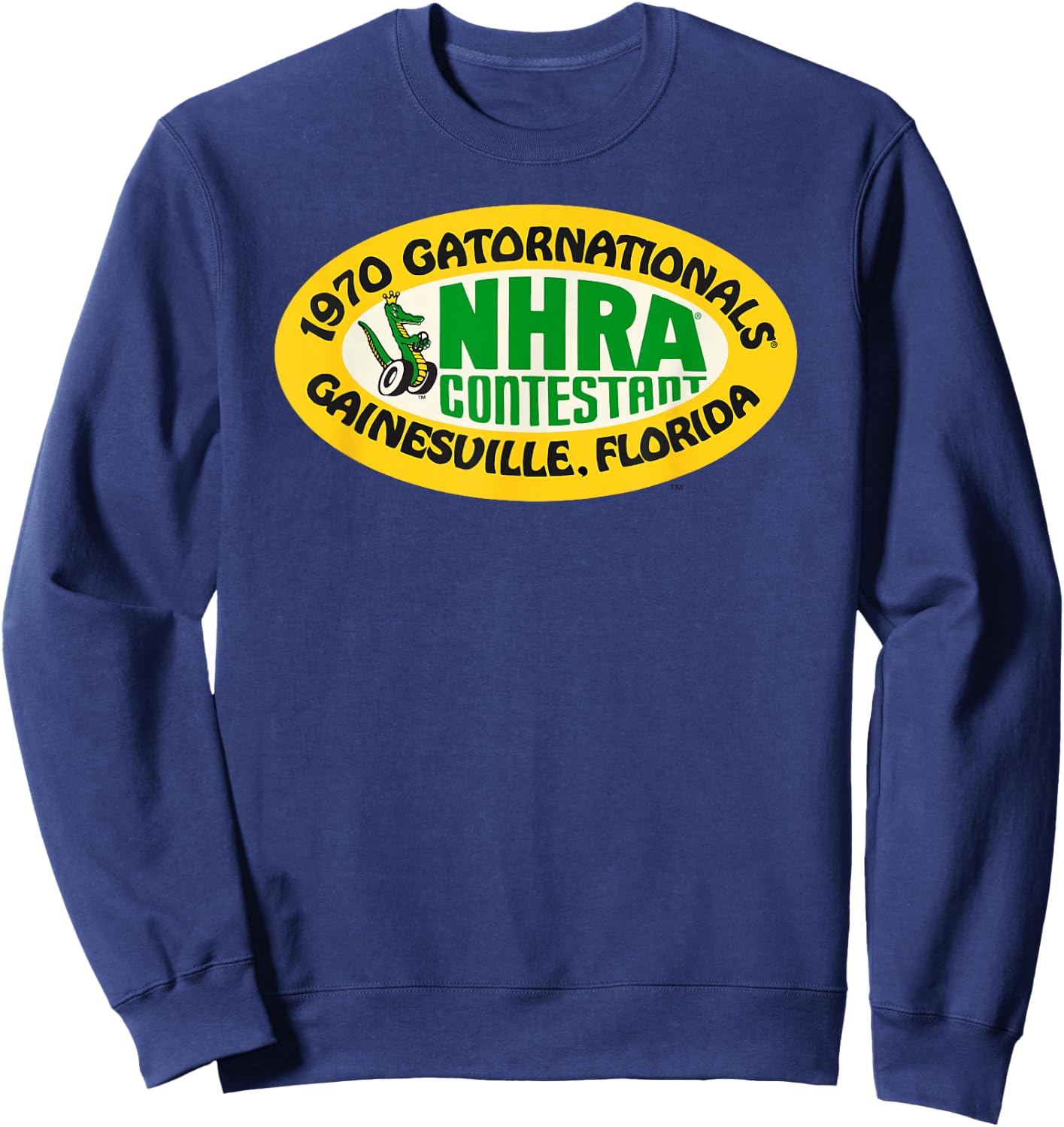 NHRA 1970 Gatornationals Contestant Sweatshirt - Sweatshirt | Navy