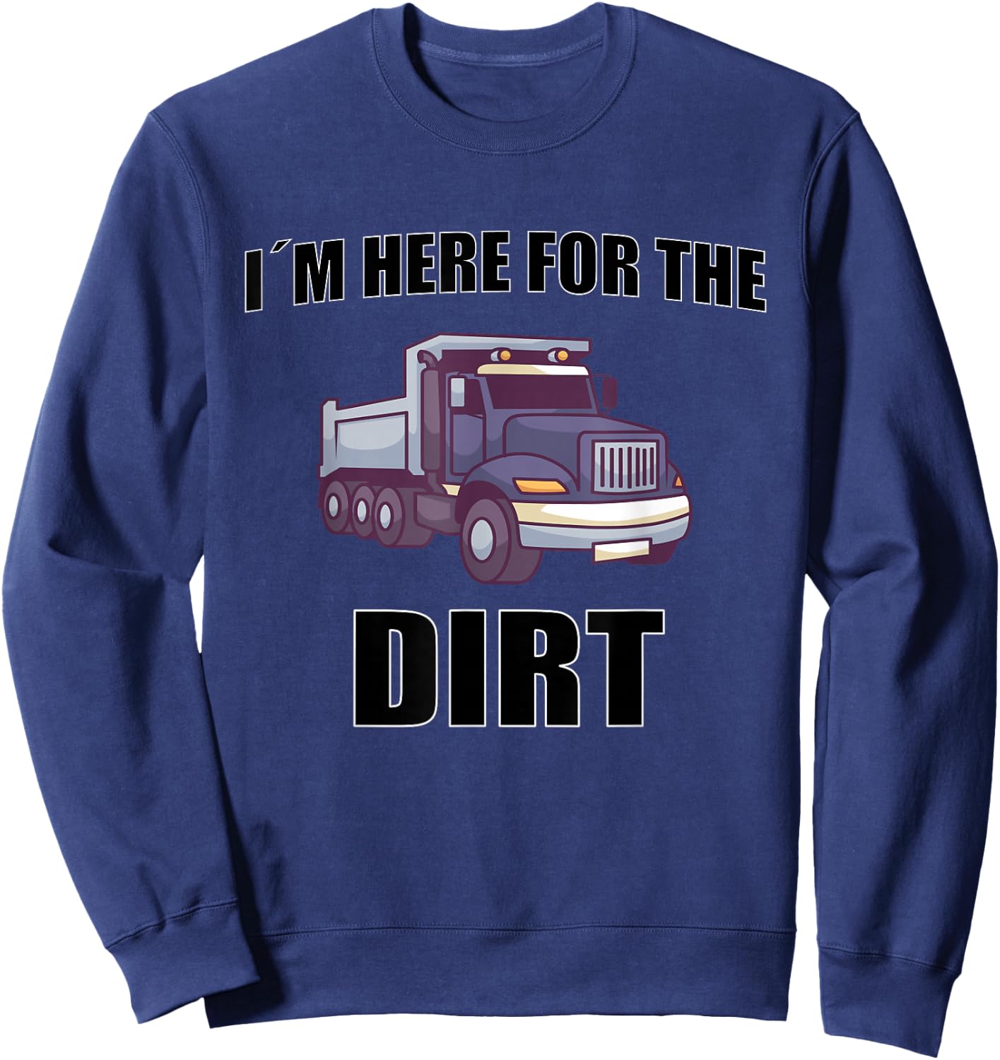 Dump Truck Sweatshirt - Sweatshirt | Navy