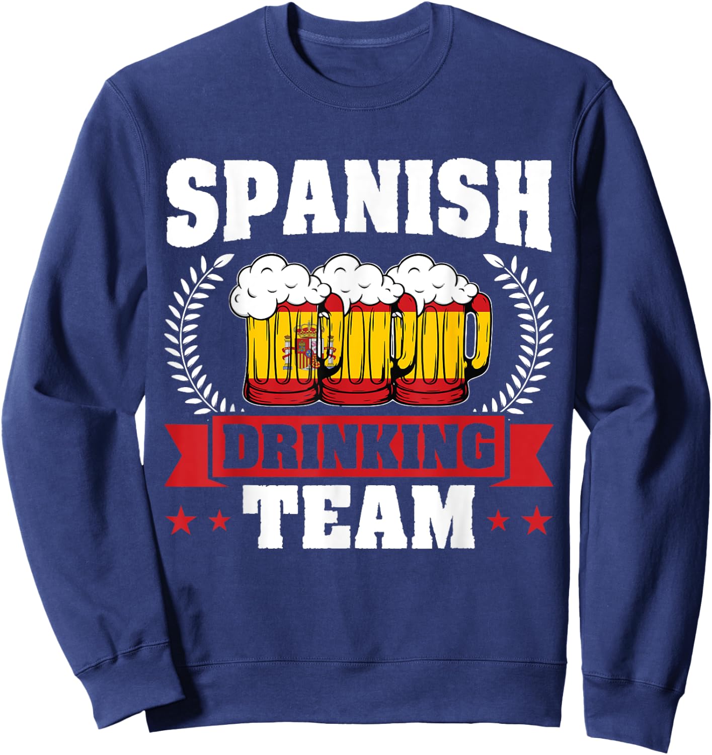 Spanish drinking team Spain Sweatshirt - Sweatshirt | Navy