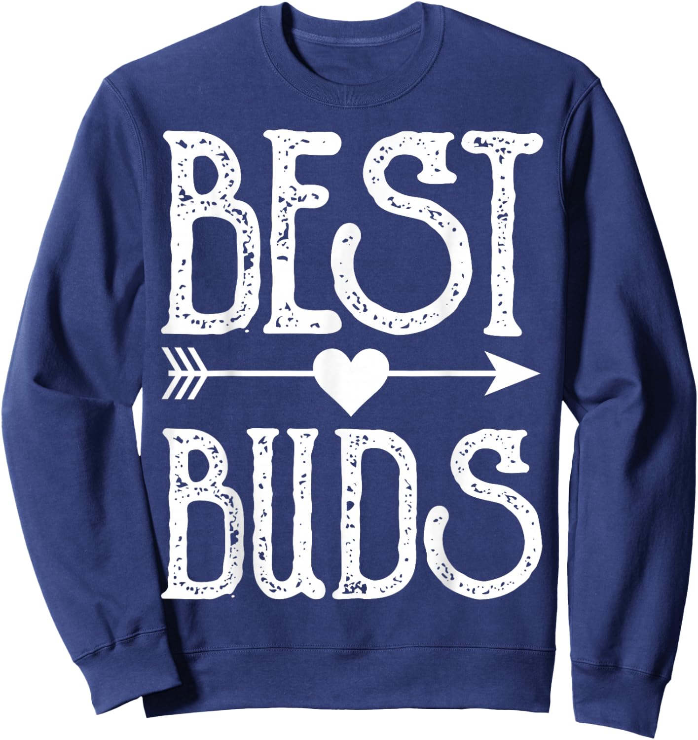 Best Buds Best Friends Matching BFF Friendship Men Sweatshirt - Sweatshirt | Navy