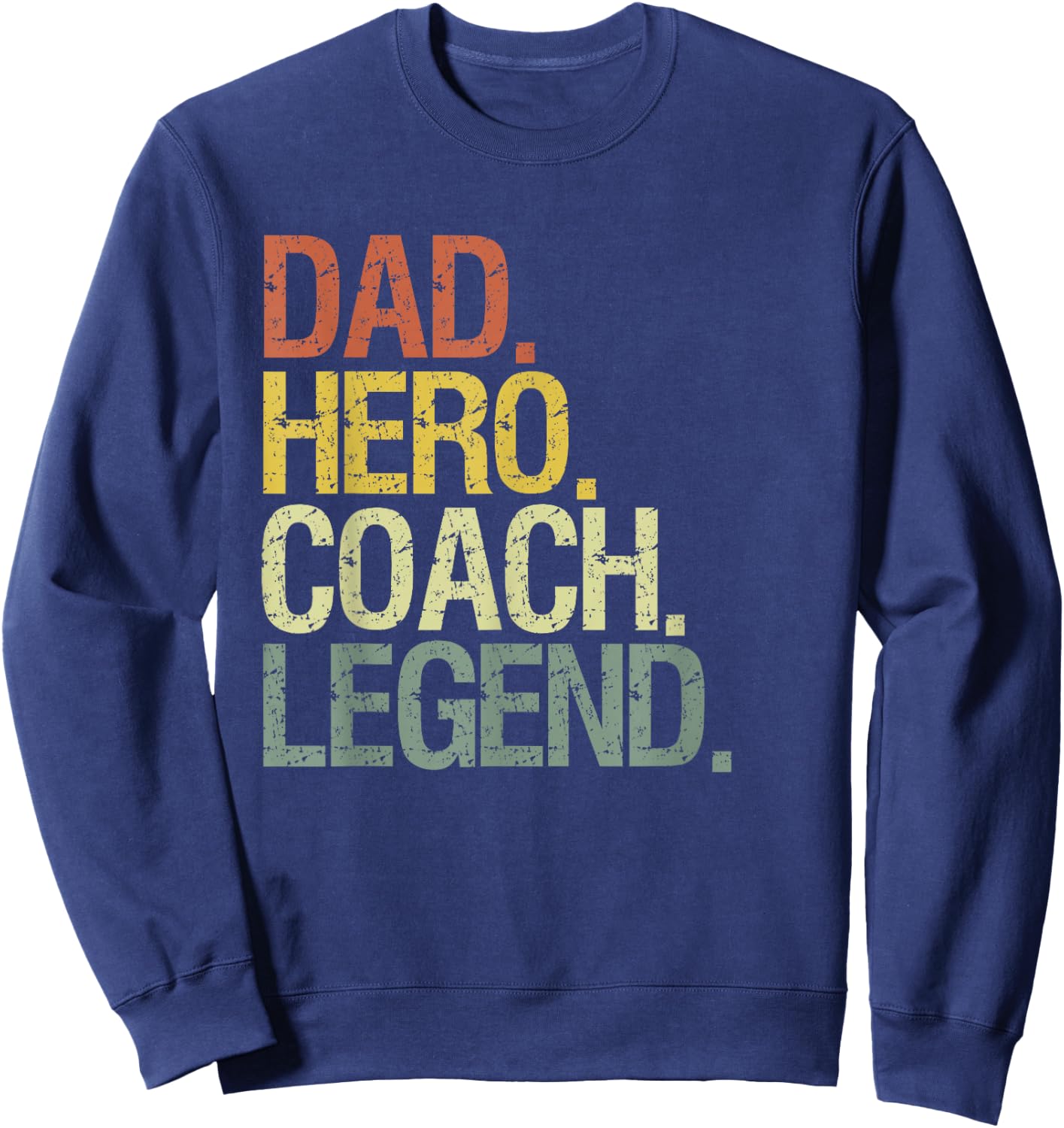 Dad coach Sweatshirt - Sweatshirt | Navy
