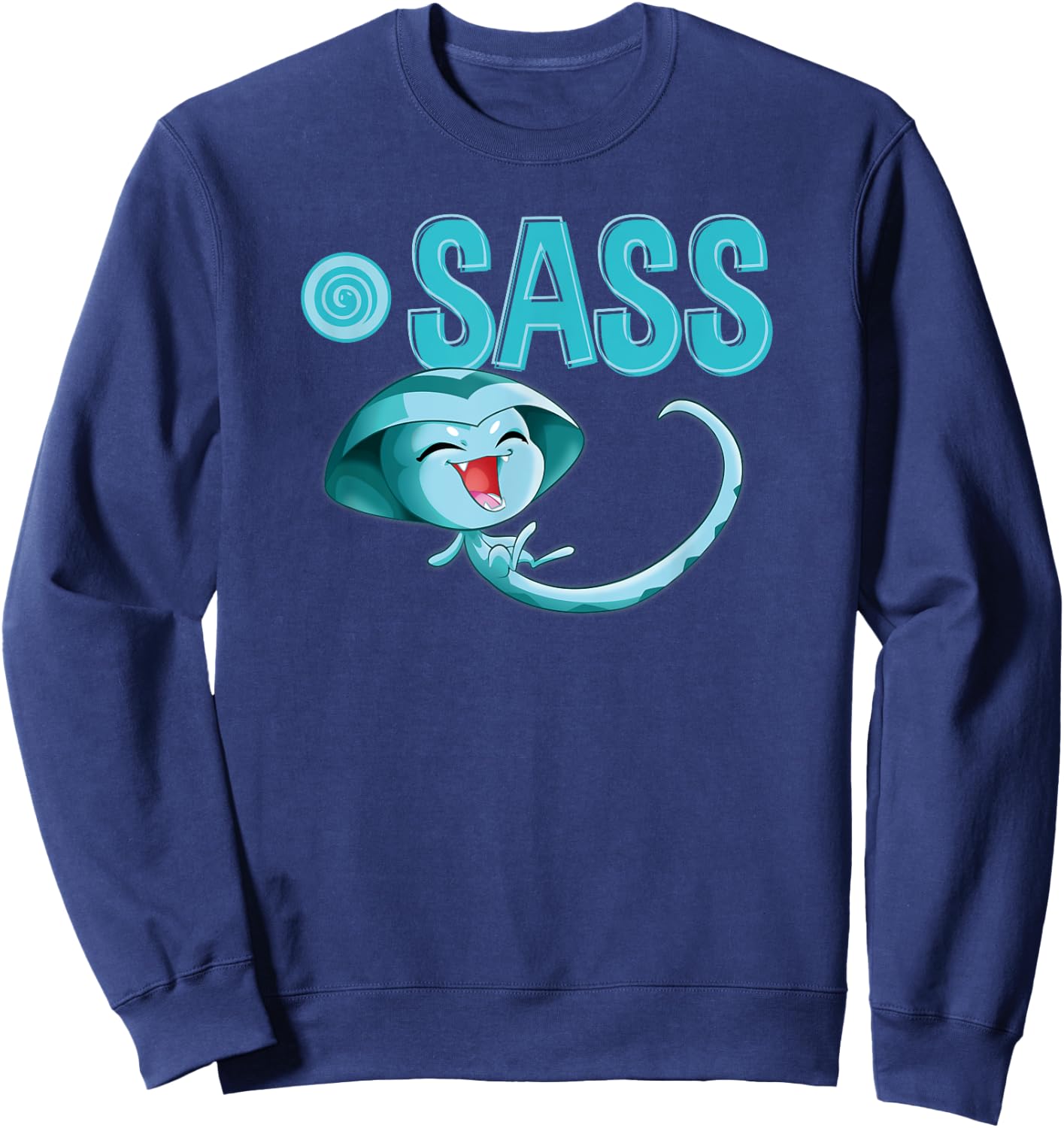Miraculous Ladybug Kwamis Collection Sass power Sweatshirt - Sweatshirt | Navy