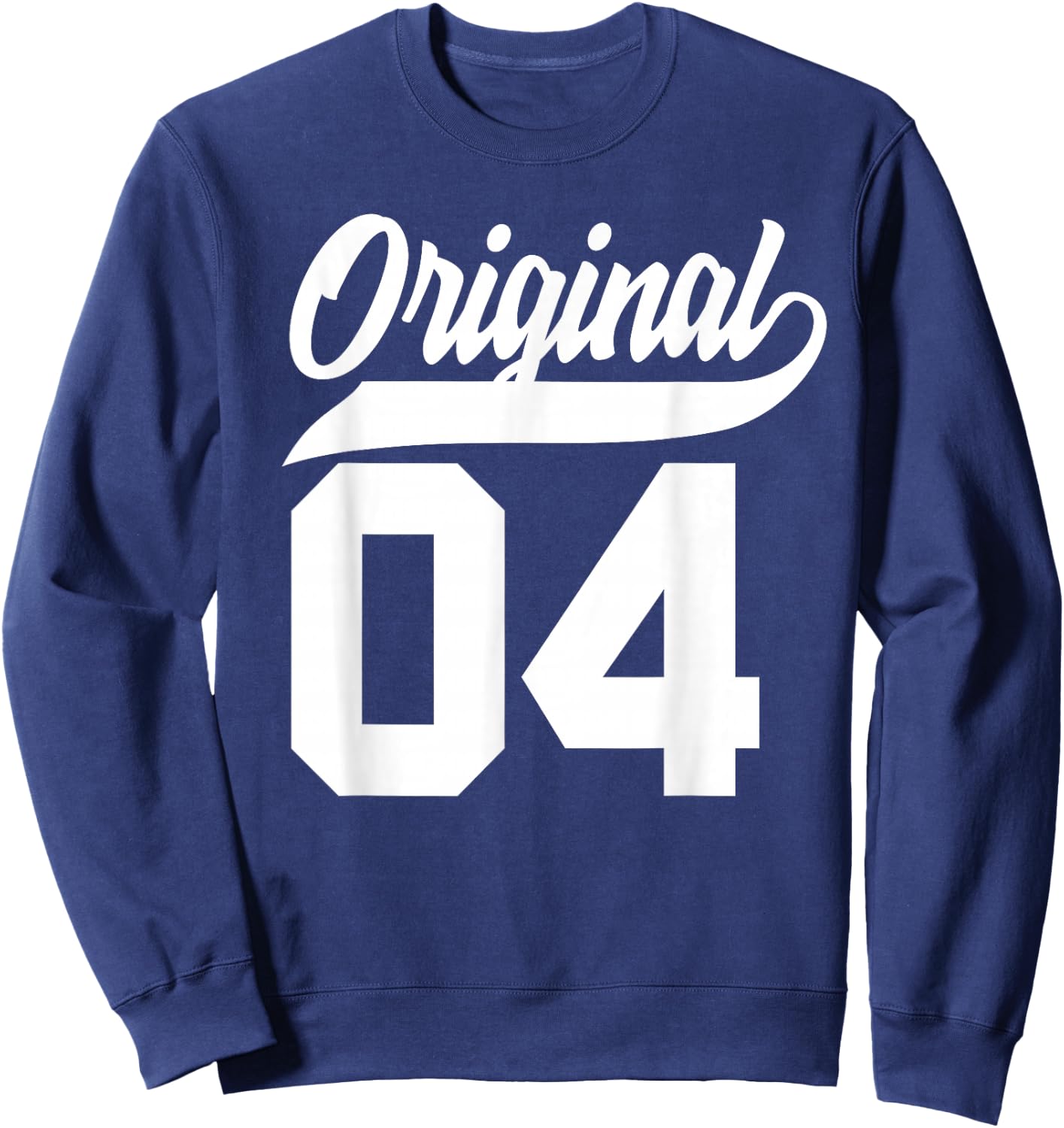 22nd Birthday Gift Boys Girls Original Vintage Born 2004 Sweatshirt - Sweatshirt | Navy