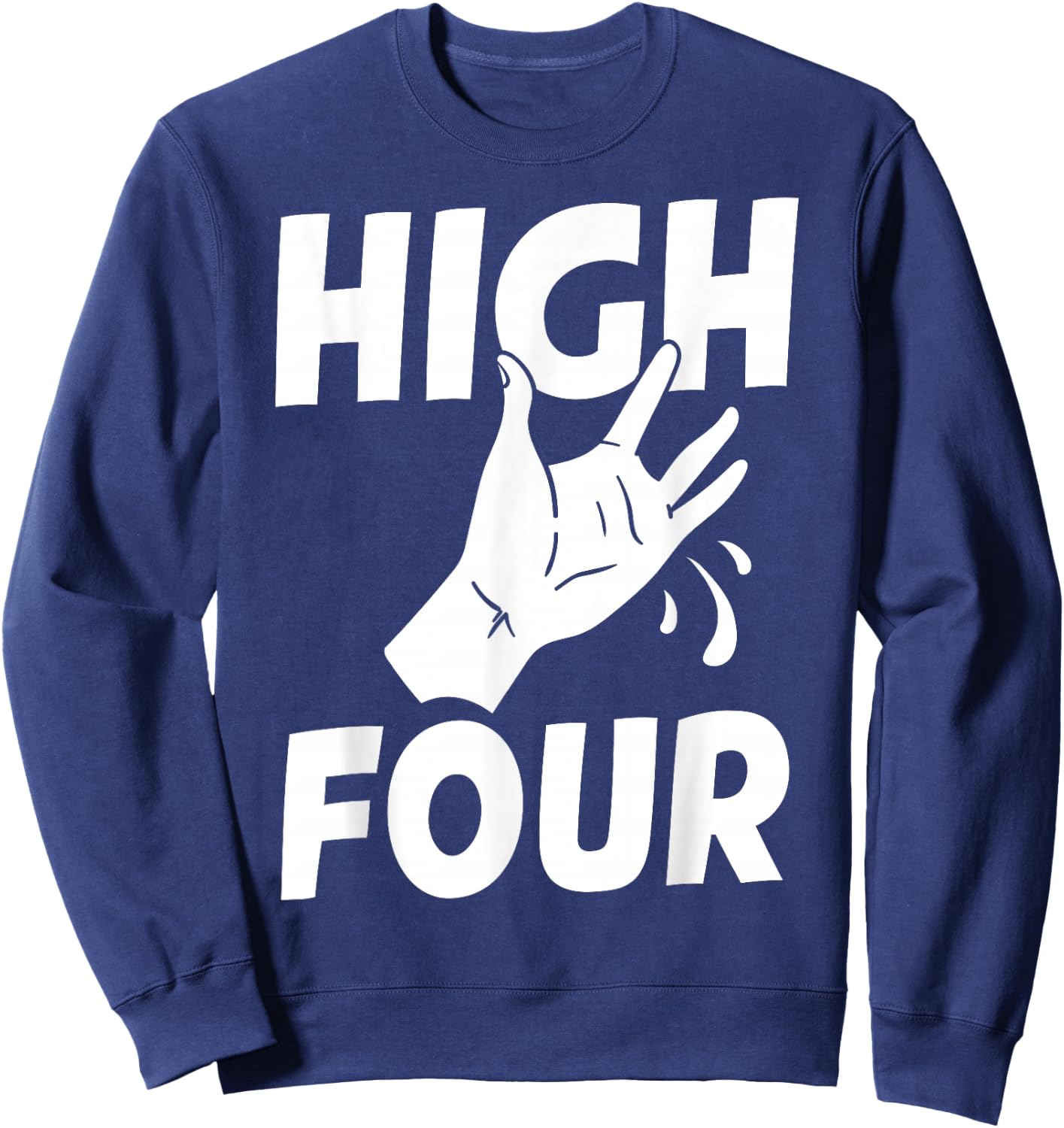 Missing Finger Prosthetic Amputation Recovery Sweatshirt - Sweatshirt | Navy