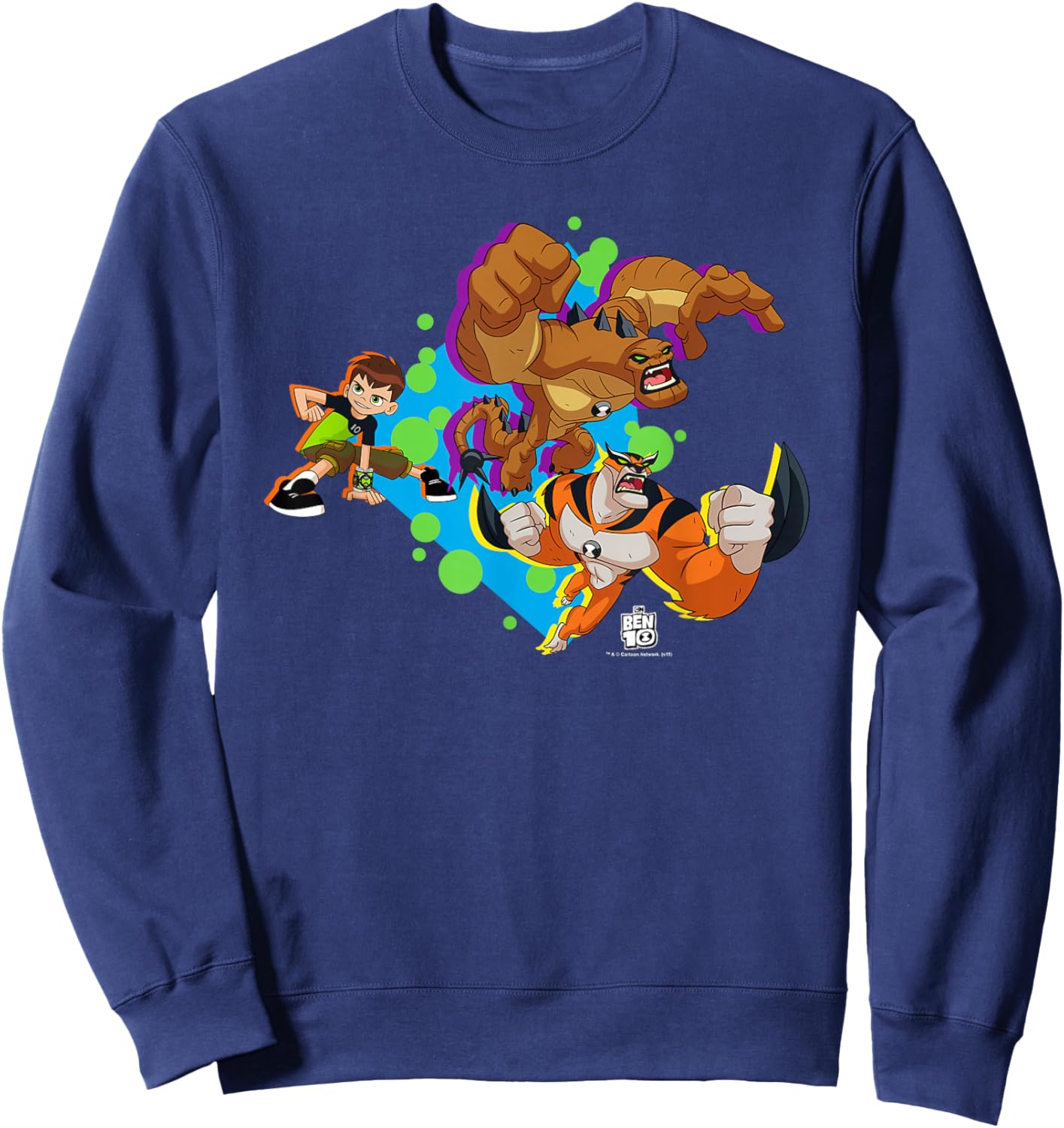 Ben 10 Let's Go Sweatshirt - Sweatshirt | Navy