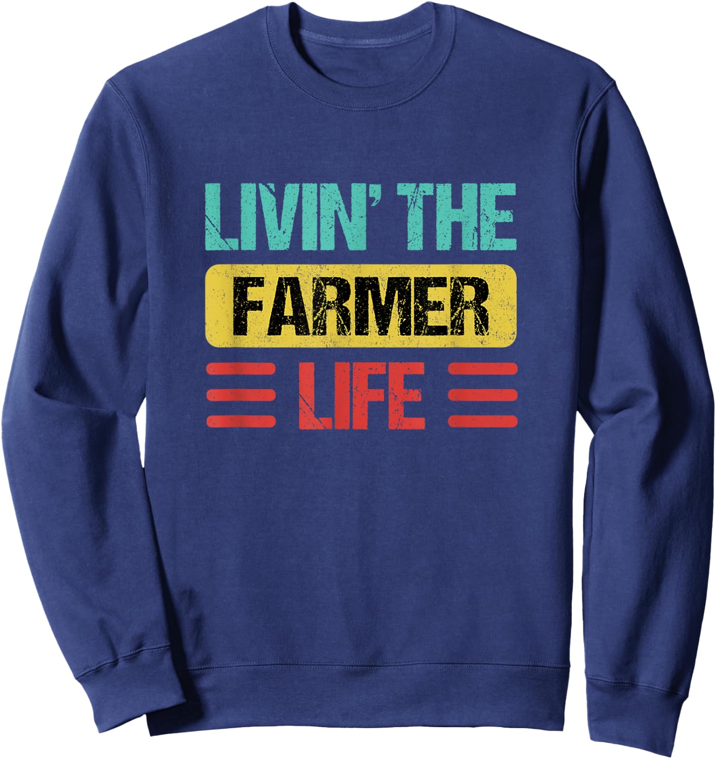 Farmer Name Sweatshirt - Sweatshirt | Navy