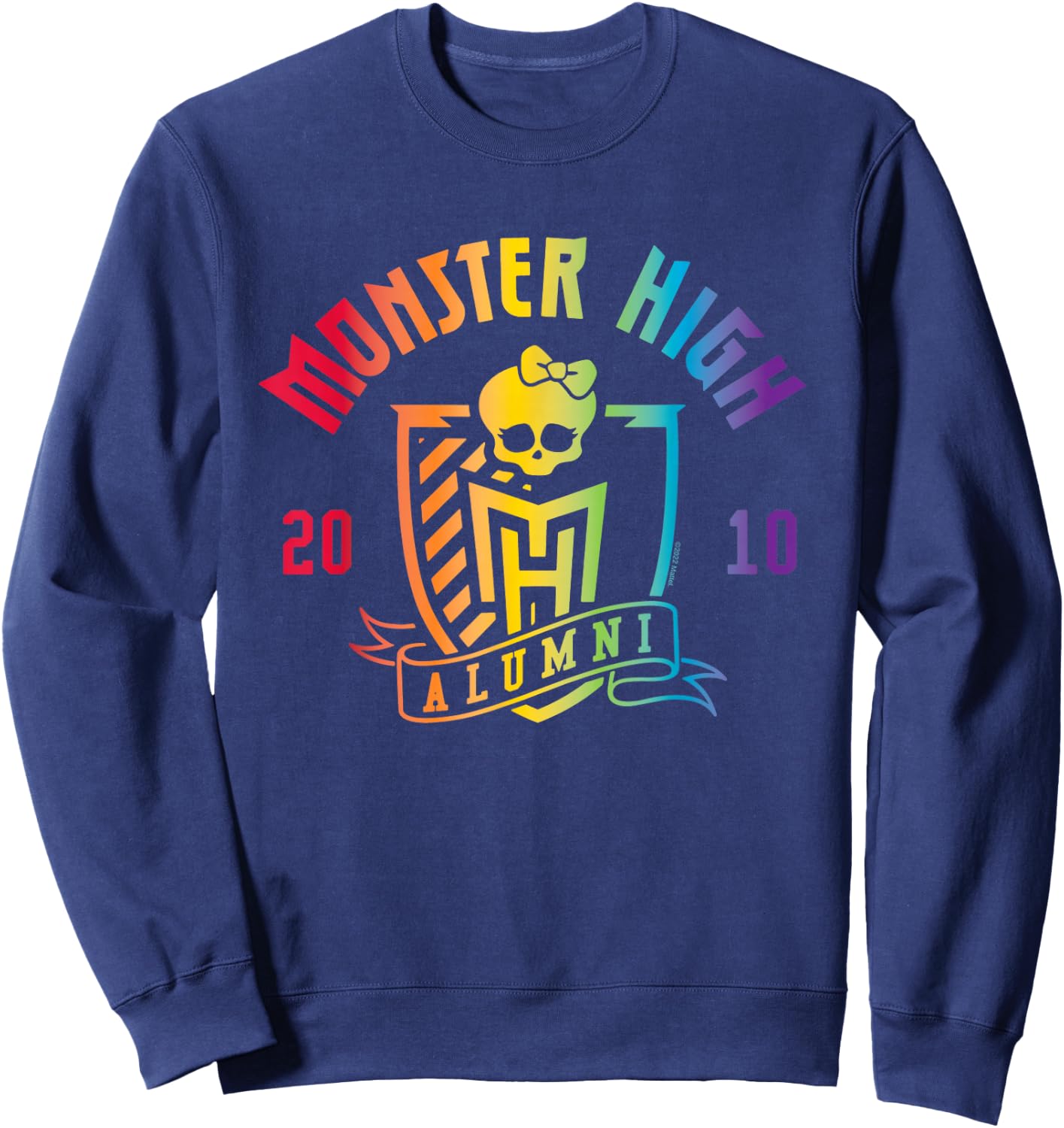 Monster High - Alumni Pride Crest Sweatshirt - Sweatshirt | Navy